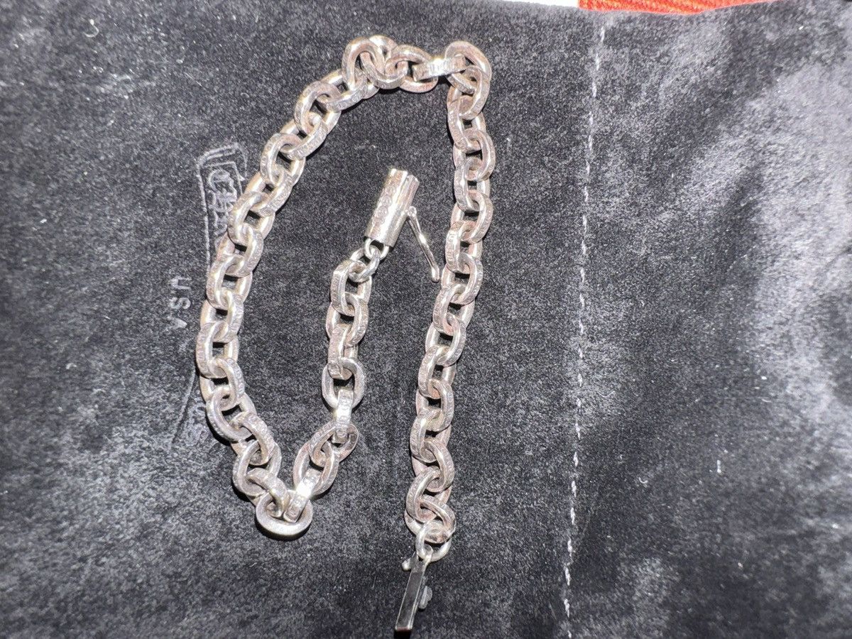 Chrome Hearts Chrome Hears Paper chain 7 inch silver bracelet Size ONE SIZE - 13 Thumbnail