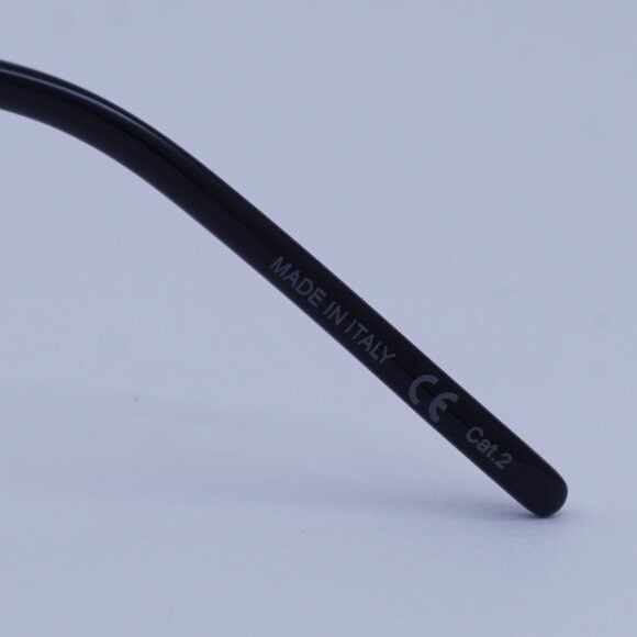 Saint Laurent Paris Saint Laurent SL409 003 Sunglasses Silver/Black Cat Eye Size ONE SIZE - 3 Thumbnail