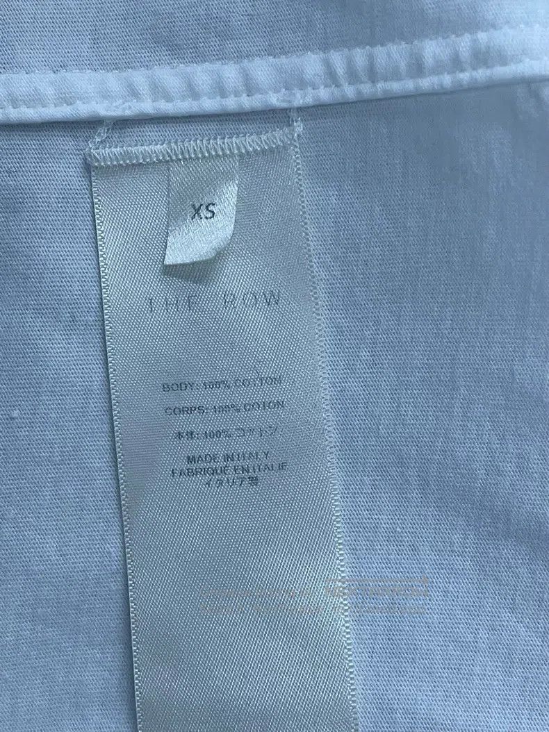 The Row The Row White short sleeve T-shirt Size XS / US 0-2 / IT 36-38 - 4 Thumbnail