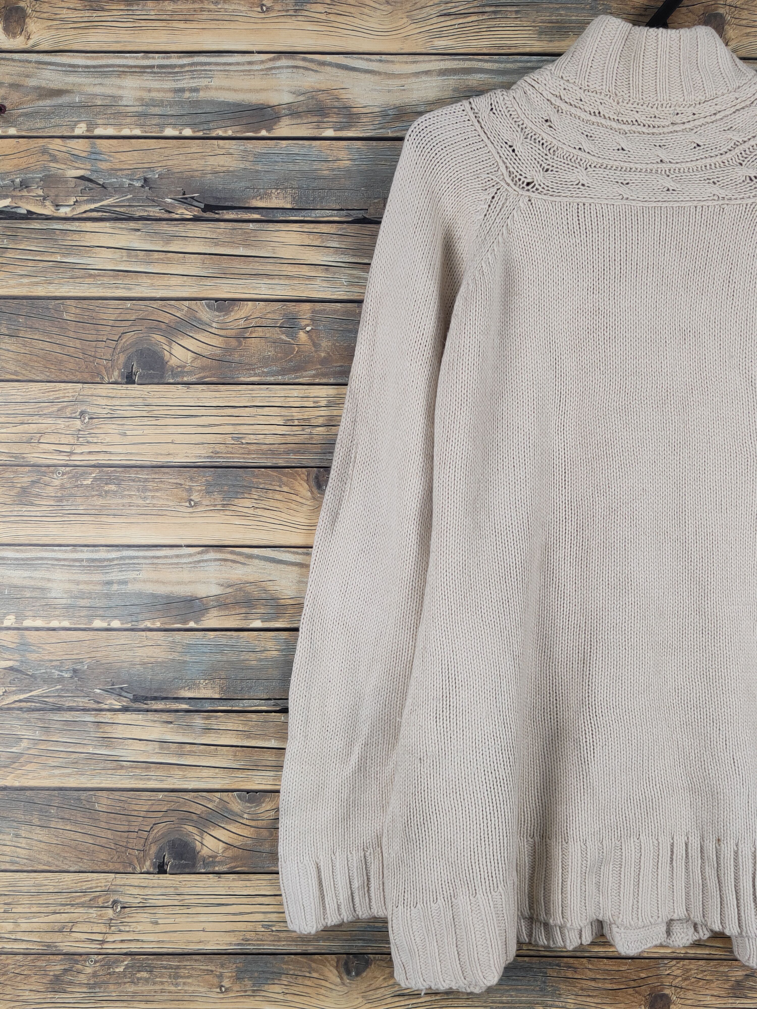 Homespun Knitwear × Japanese Brand Amical Ivory Knitwear Cardigan #W1557 Size M / US 6-8 / IT 42-44 - 8 Thumbnail