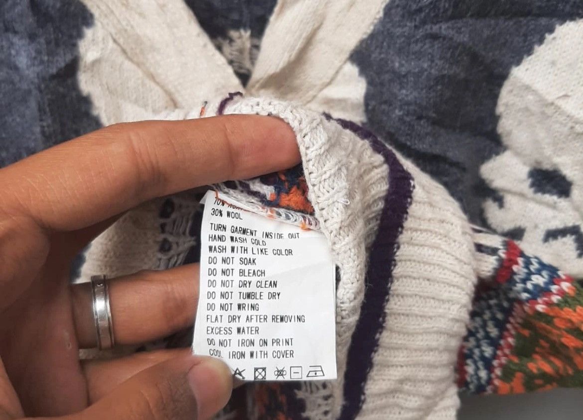 Japanese Brand 2000s Archival Tough Jeans Smith Knitwear Cardigan Size US L / EU 52-54 / 3 - 5 Thumbnail