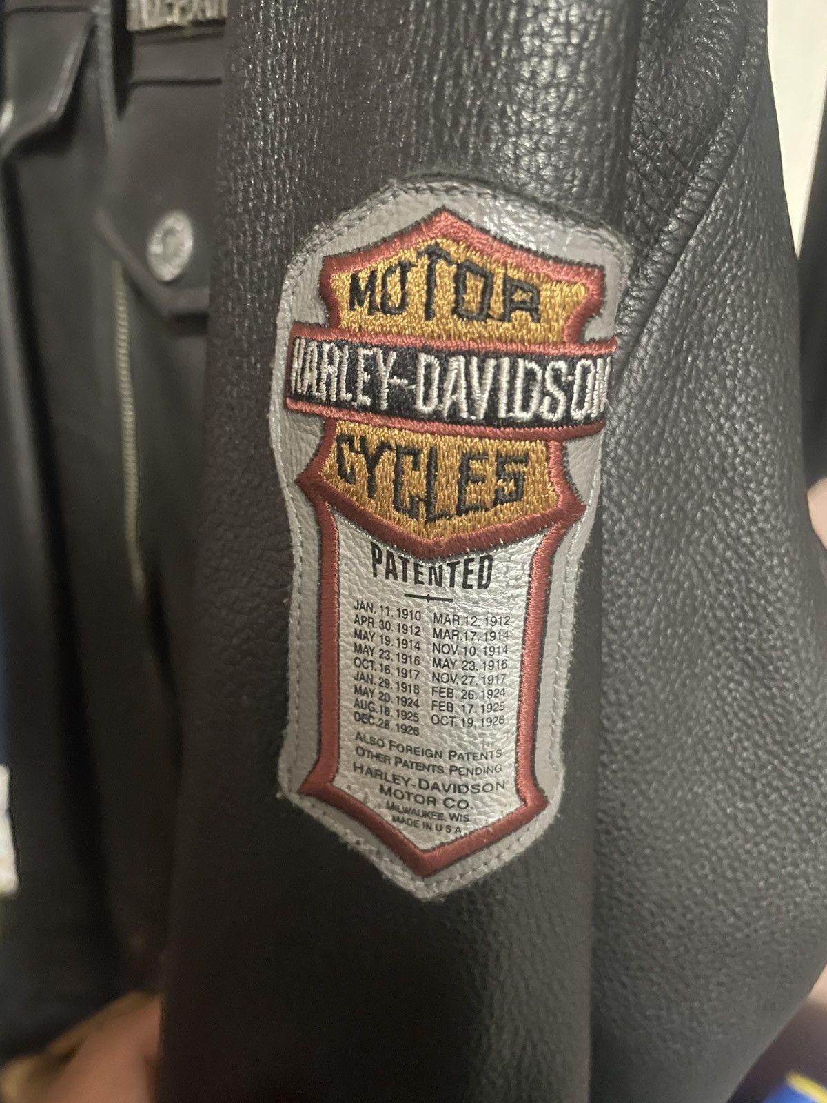 Harley Davidson 2000s Harley Davidson Leather Jacket Size US M / EU 48-50 / 2 - 6 Thumbnail