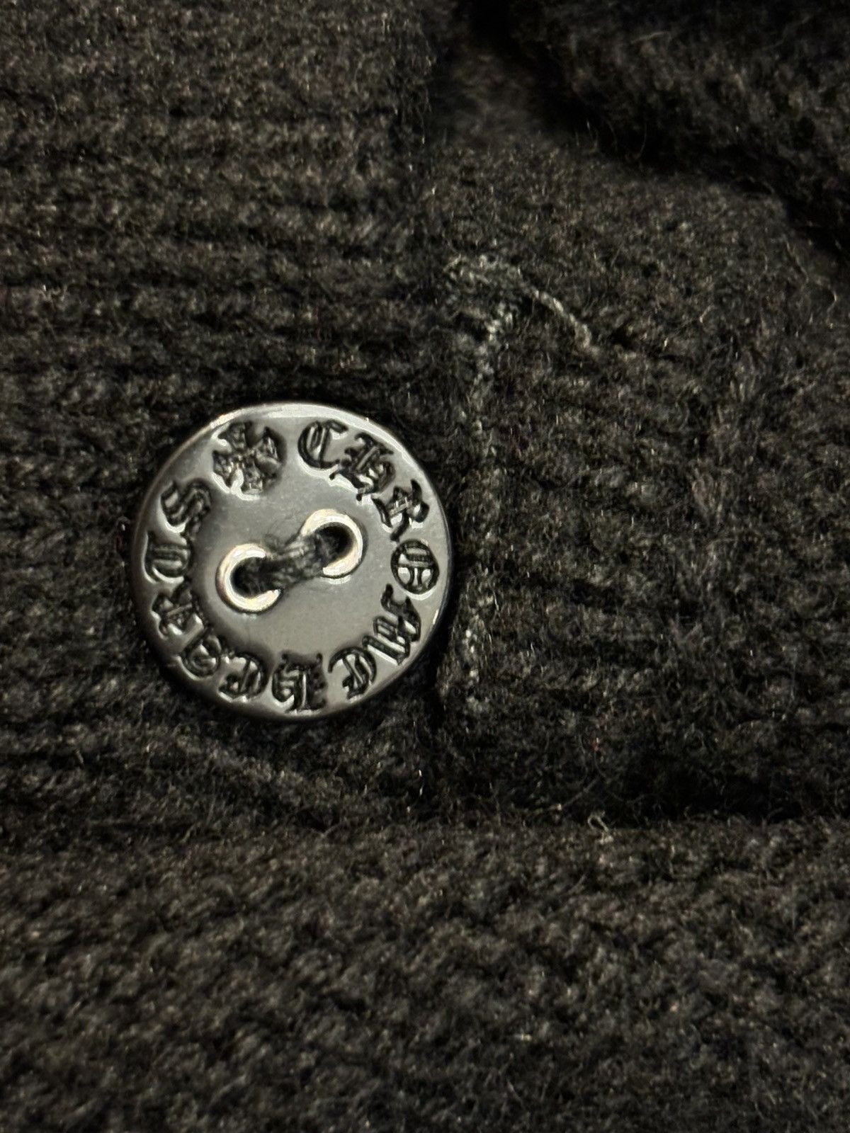 Chrome Hearts Chrome hearts black cashmere cardigan Size US M / EU 48-50 / 2 - 9 Thumbnail