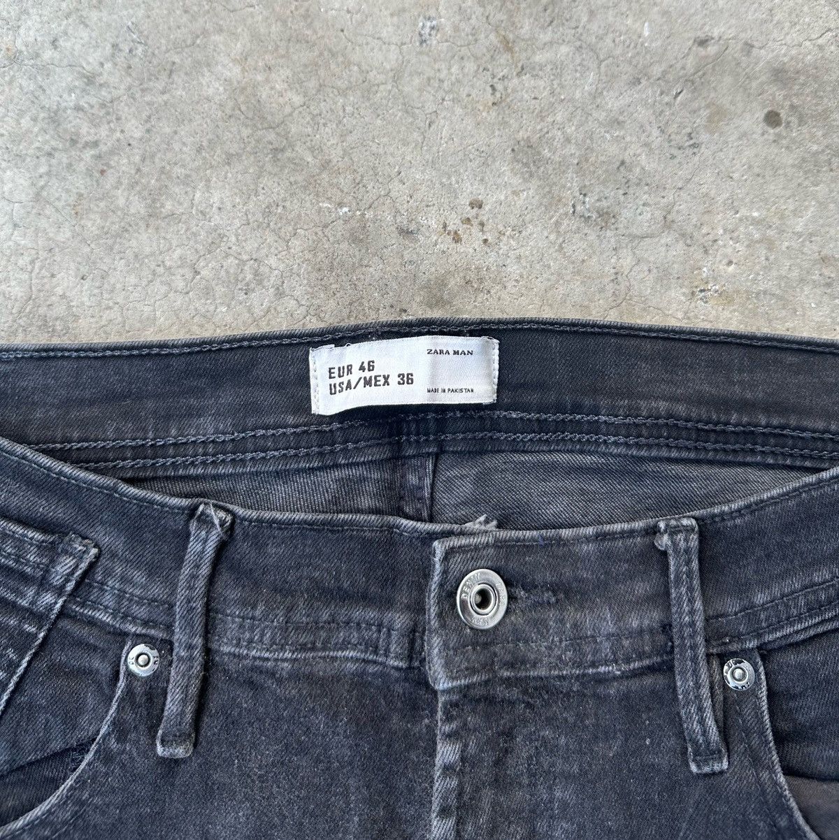 Zara ZARA denim jeans Size US 32 / EU 48 - 2 Thumbnail