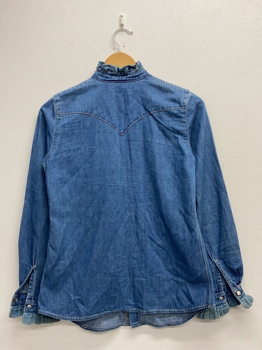 Kapital Western Denim Button Up Shirt Size XS / US 0-2 / IT 36-38 - 2 Thumbnail