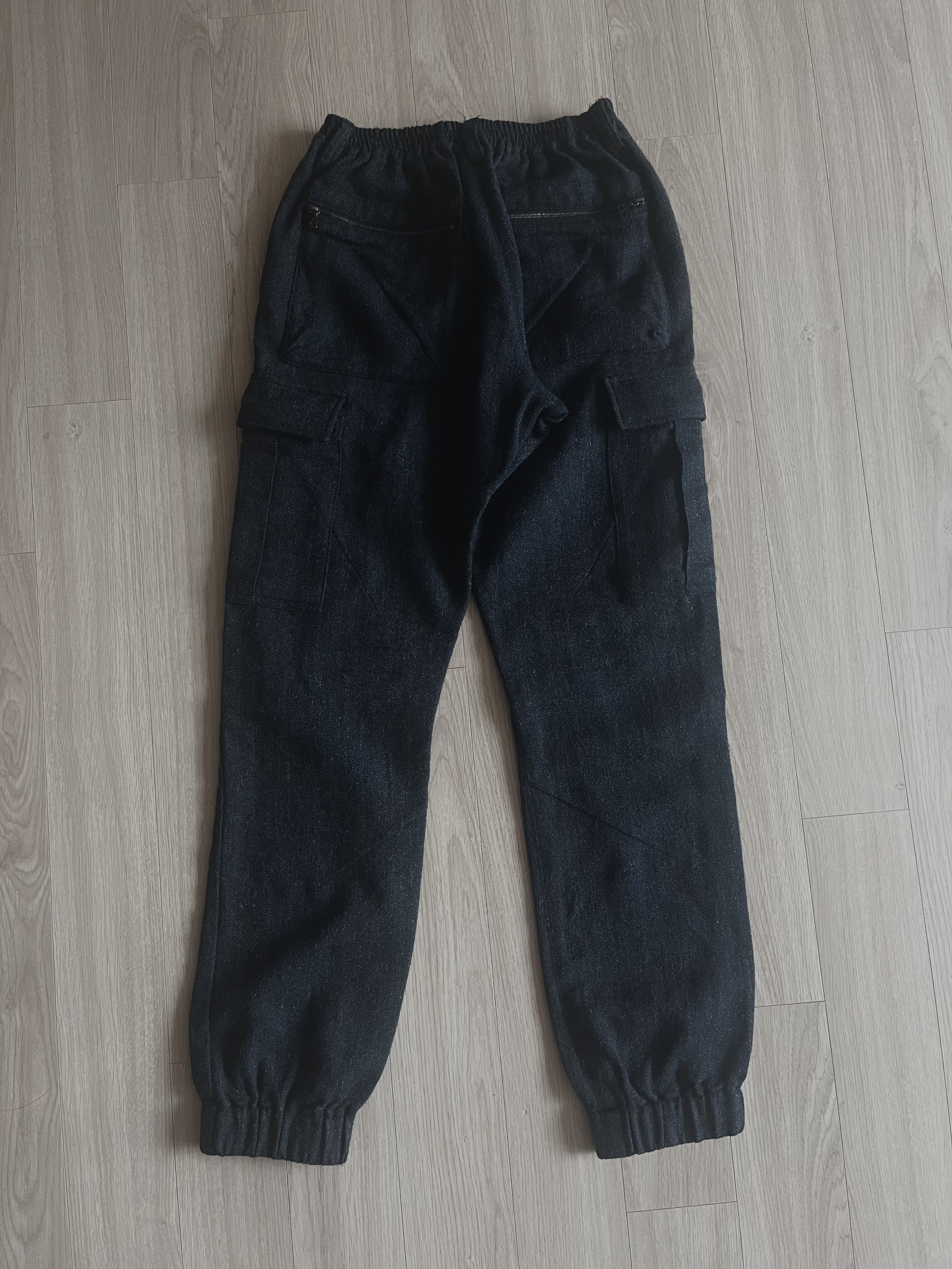 Undercover Undercover AW05 Herringbone Cargo Jogger Pants Size US 30 / EU 46 - 2 Thumbnail