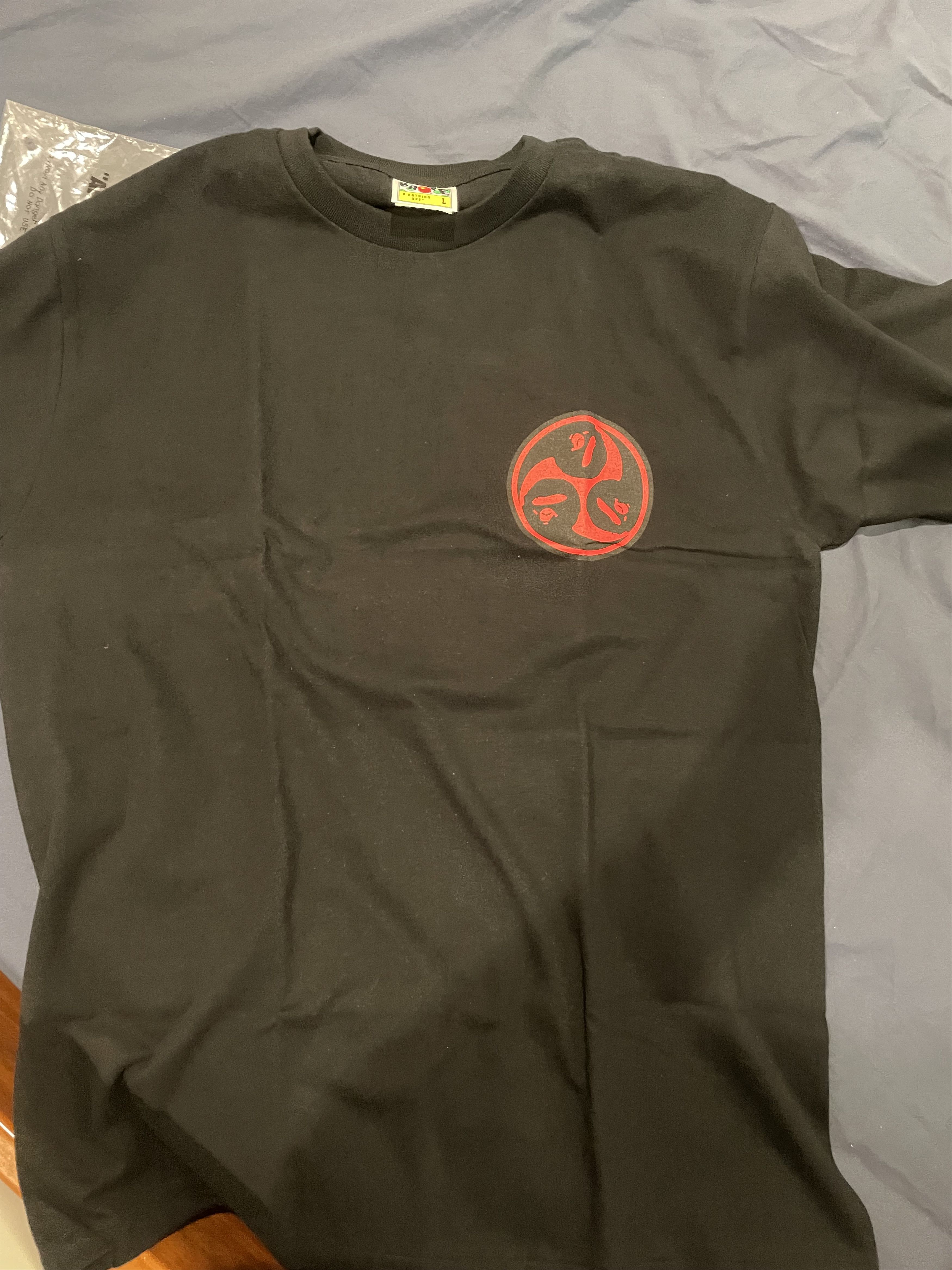 Bape Japan Culture Mitsudomoe Tee Size US L / EU 52-54 / 3 - 1 Thumbnail