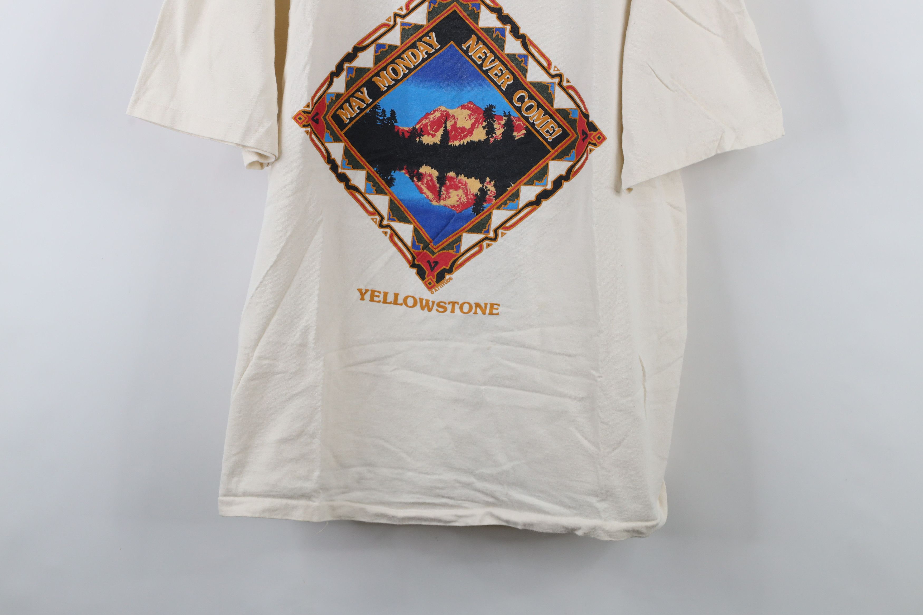 Vintage Vintage 90s Streetwear Come Yellowstone Park T-Shirt USA Size US XXL / EU 58 / 5 - 3 Thumbnail