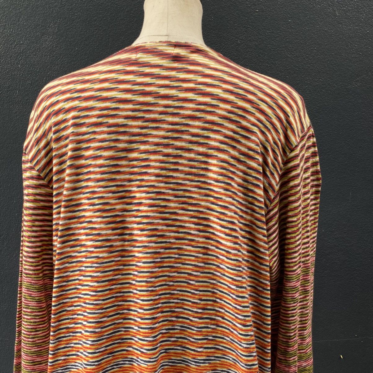 Missoni Missoni Multicolor Knit V-Neck Dress Size M / US 6-8 / IT 42-44 - 11 Thumbnail