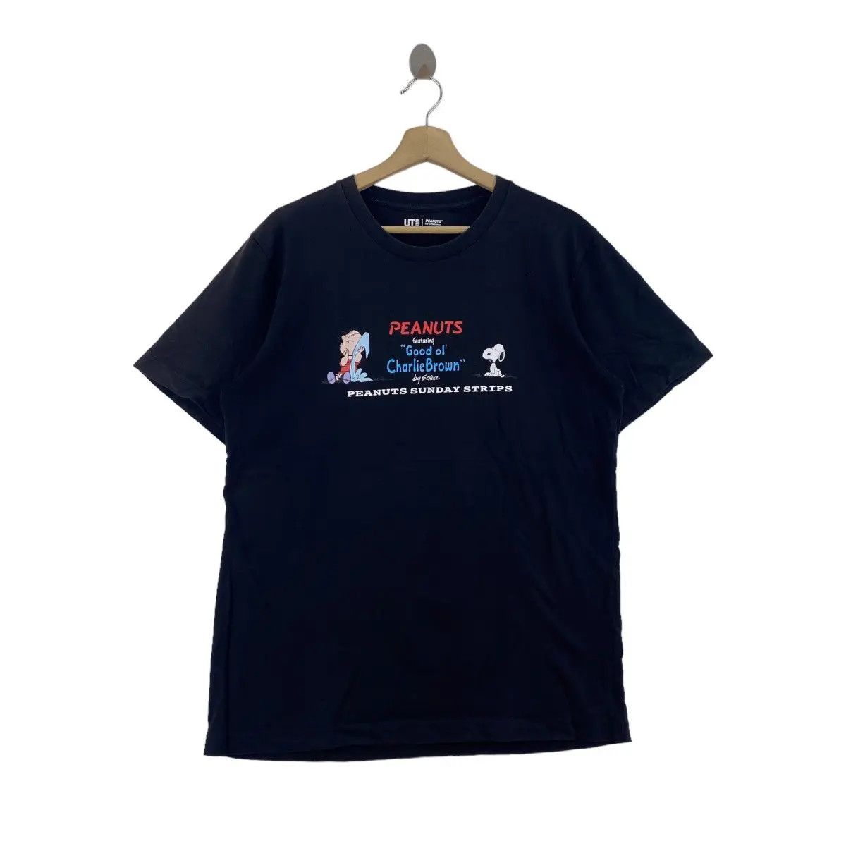 Peanuts × Uniqlo PEANUTS x UNIQLO Snoopy Charlie Brown Tee Shirt Top Comic Size L / US 10 / IT 46 - 1 Thumbnail