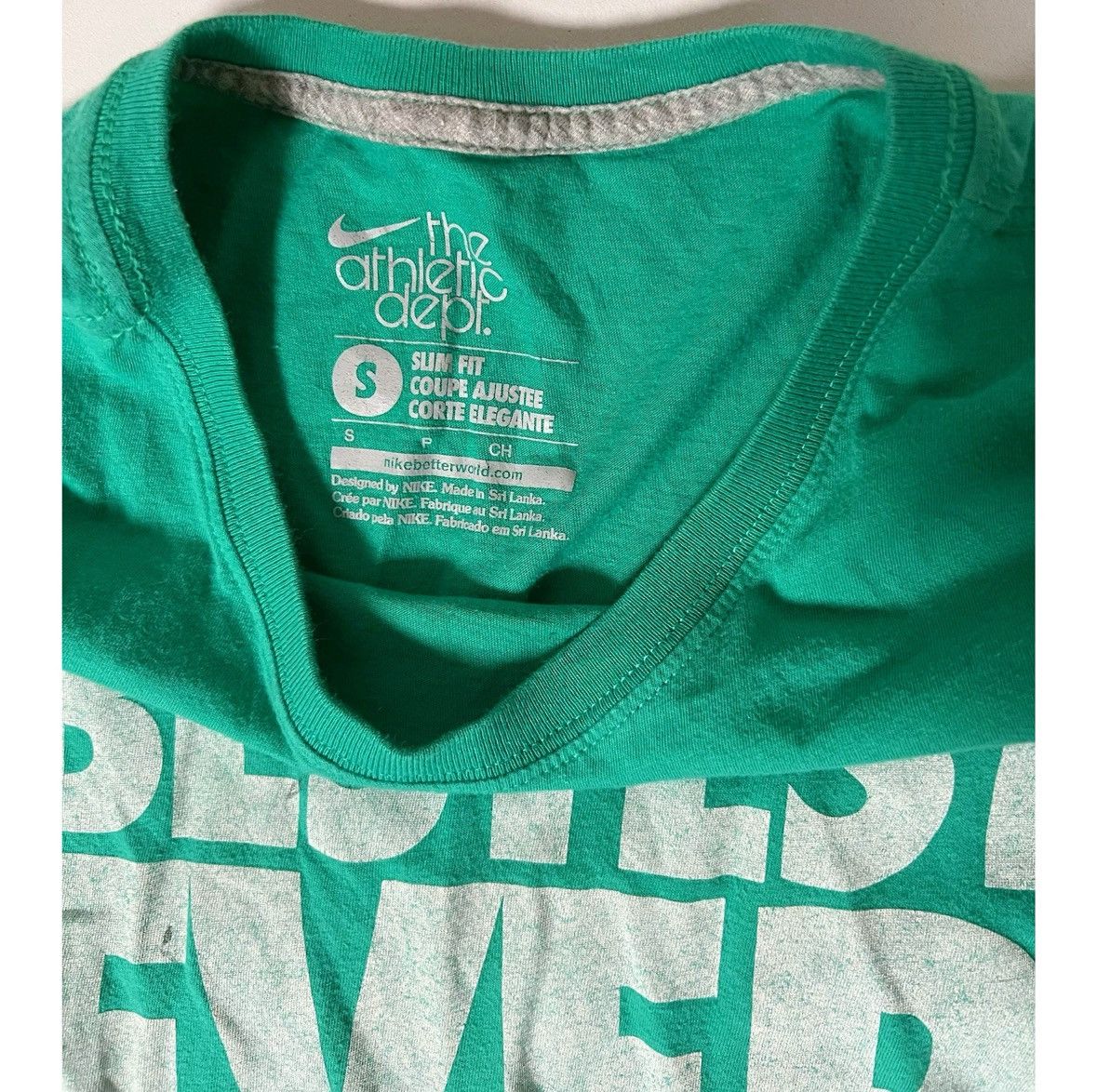 Nike Nike Teal ‘Bestest Ever Just Do It’ Shirt Top Tee Size S ✨ Size US S / EU 44-46 / 1 - 3 Thumbnail