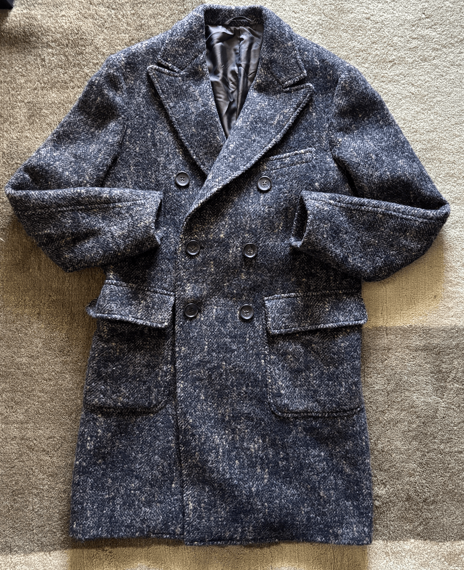 Slowear Slowear Monterdoro Double-Breasted Coat Size US M / EU 48-50 / 2 - 1 Thumbnail