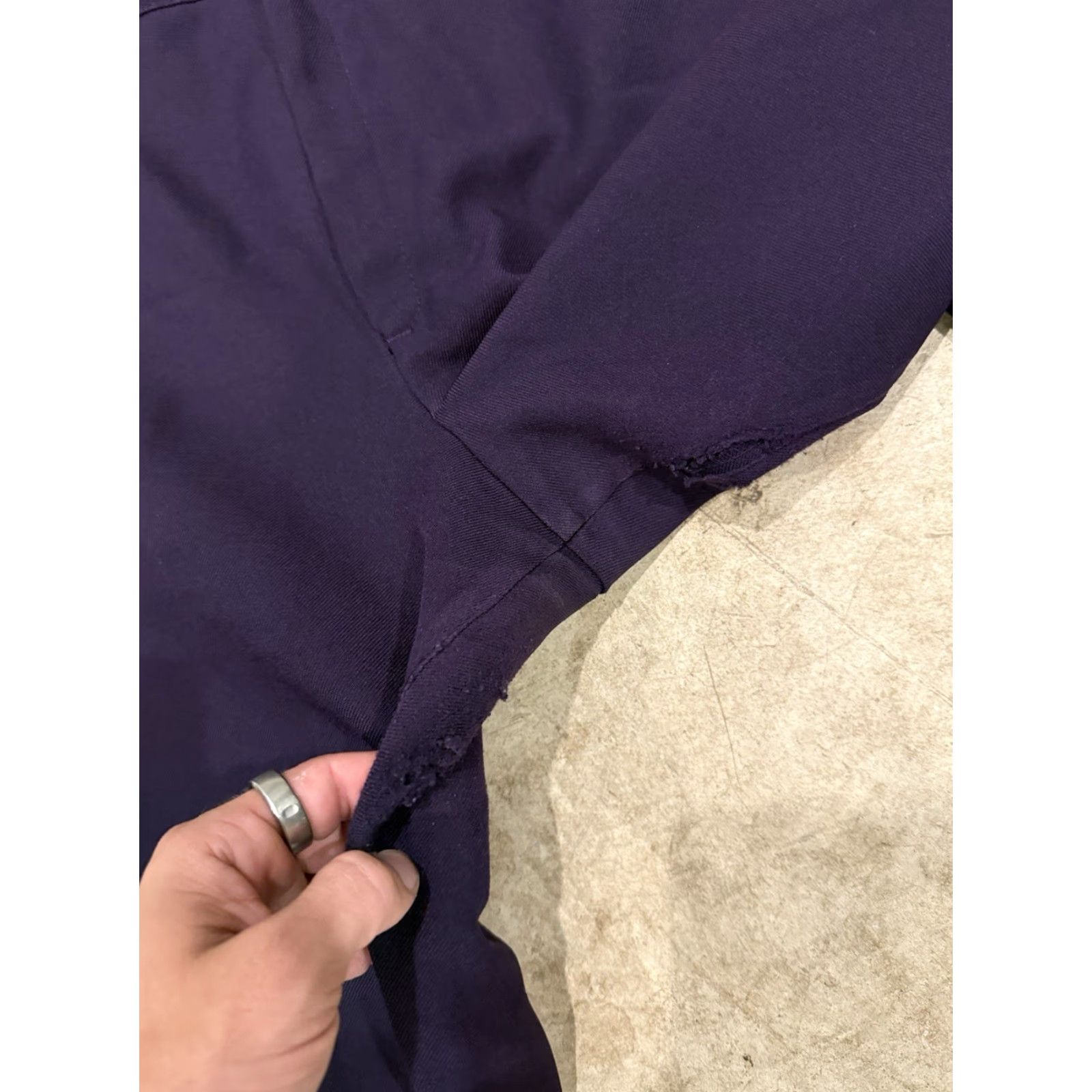 Levi's VINTAGE Levi's 70s Pants Purple Mens 34x28 Bootcut Regular Inseam 28 Black Tab Sta Prest Levi Strauss Men’s Pants Size US 34 / EU 50 - 7 Thumbnail