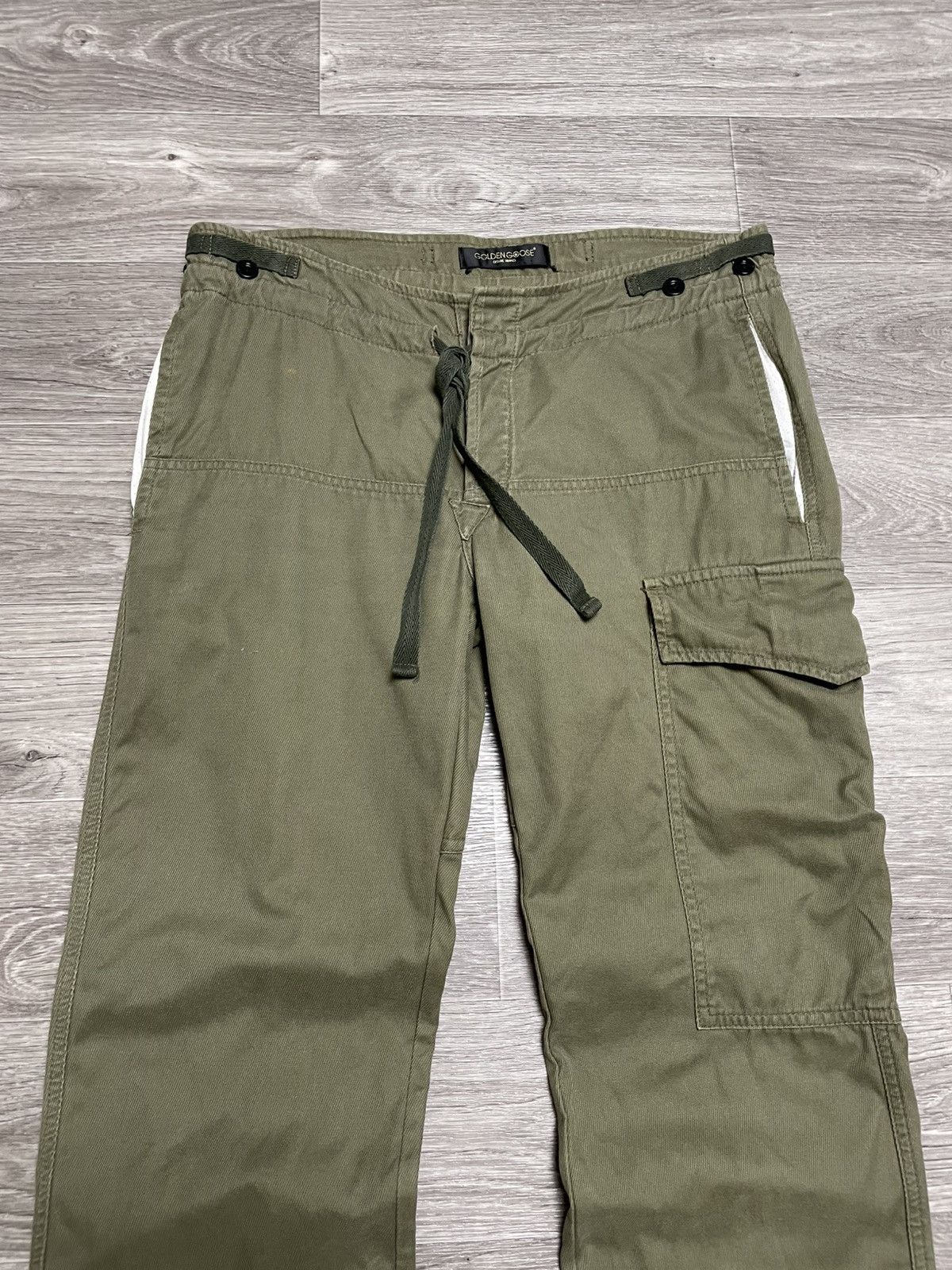Golden Goose Archive Golden Goose Military Cargo Pants Adjustable Hem Size US 34 / EU 50 - 3 Thumbnail