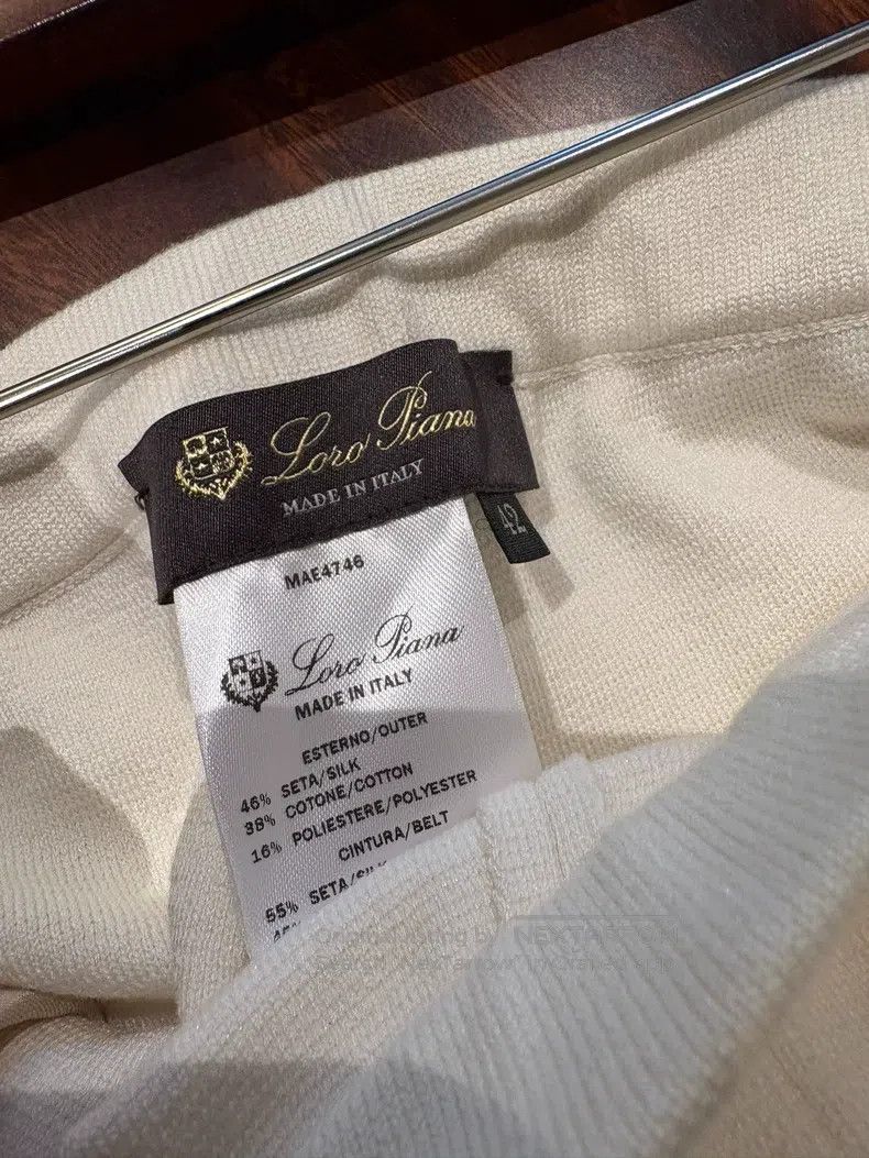 Loro Piana Loro Piana Knit Pants Size 27" / US 4 / IT 40 - 6 Thumbnail