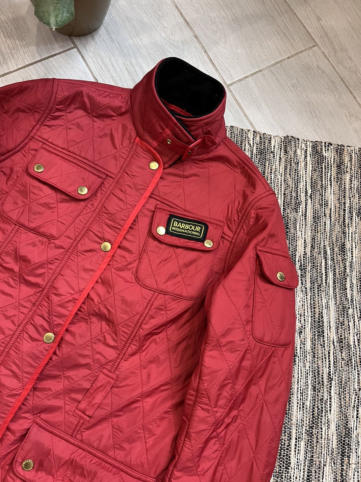 Barbour Vintage Barbour International Casual Woman Coat Jacket Size XL / US 12-14 / IT 48-50 - 6 Thumbnail