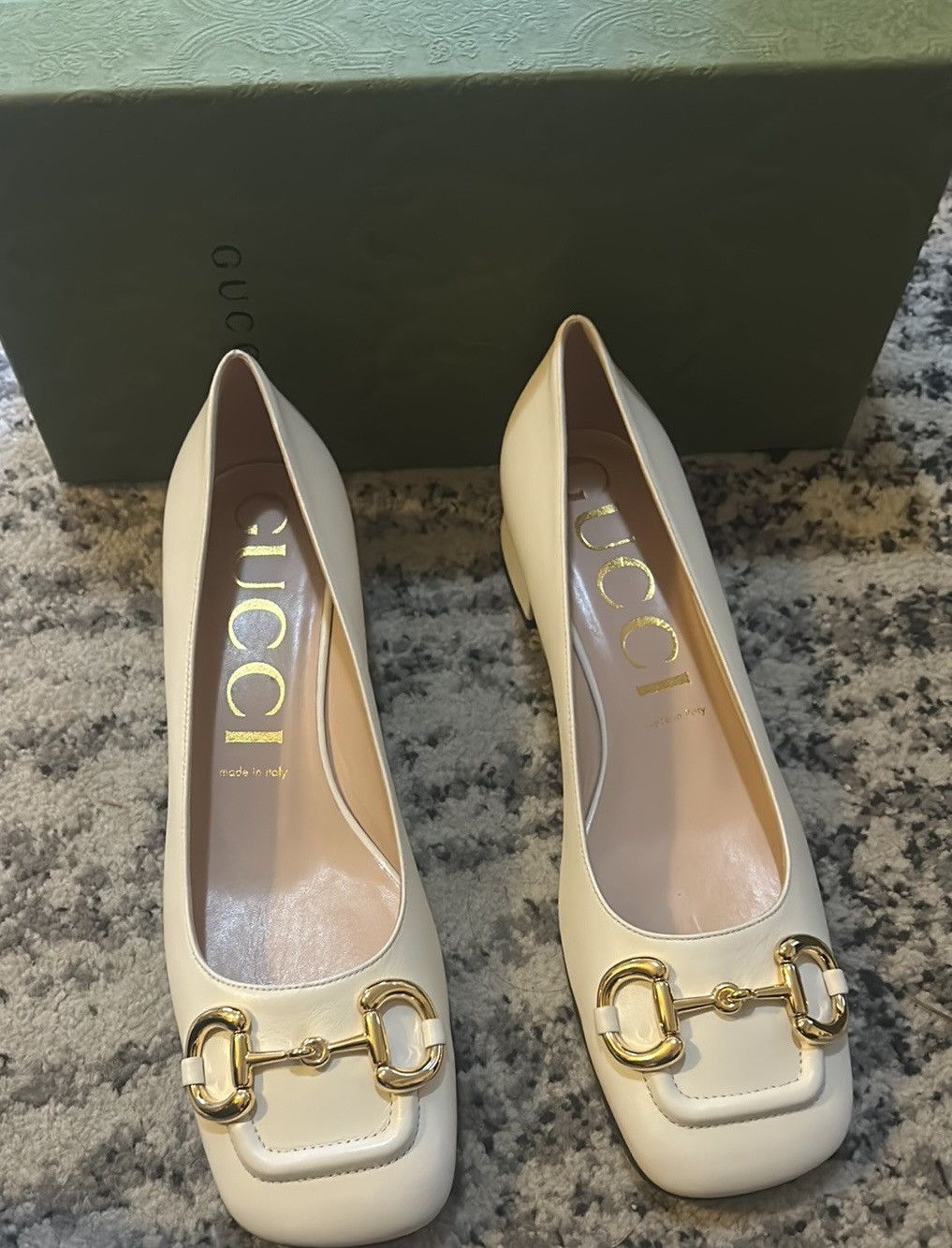 Gucci Gucci Horsebit Detail Ballet Leather Malaga Kid Flat Size US 10.5 / IT 40.5 - 3 Thumbnail