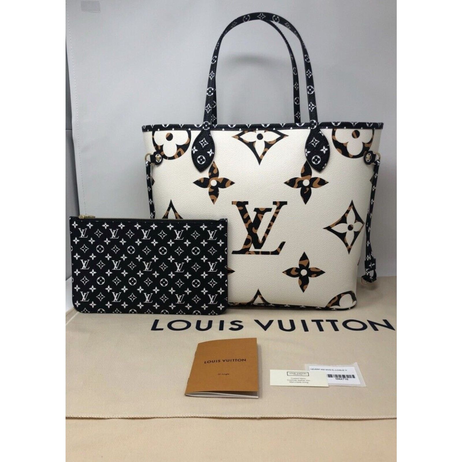 Louis Vuitton Louis Vuitton Neverfull MM tote limited edition jungle mono Size ONE SIZE - 3 Thumbnail