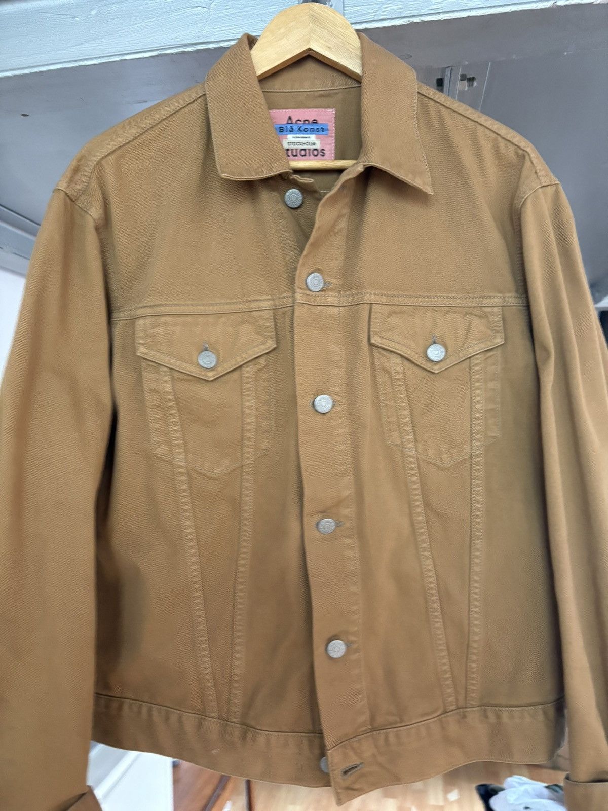 Acne Studios Acne light brown denim jacket Size US M / EU 48-50 / 2 - 3 Thumbnail