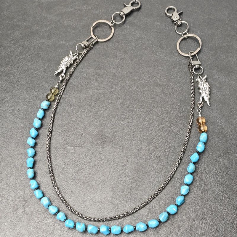 Japanese Brand × Jewelry 2 Layer Natural Echo Pearled Wallet Chain Size ONE SIZE - 12 Thumbnail