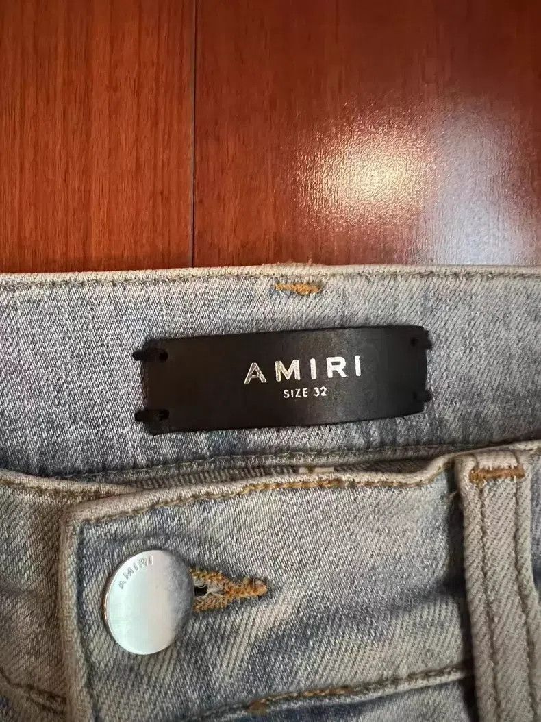 Amiri Amiri Classic basic light washed blue denim jeans size 32 Size US 32 / EU 48 - 3 Thumbnail