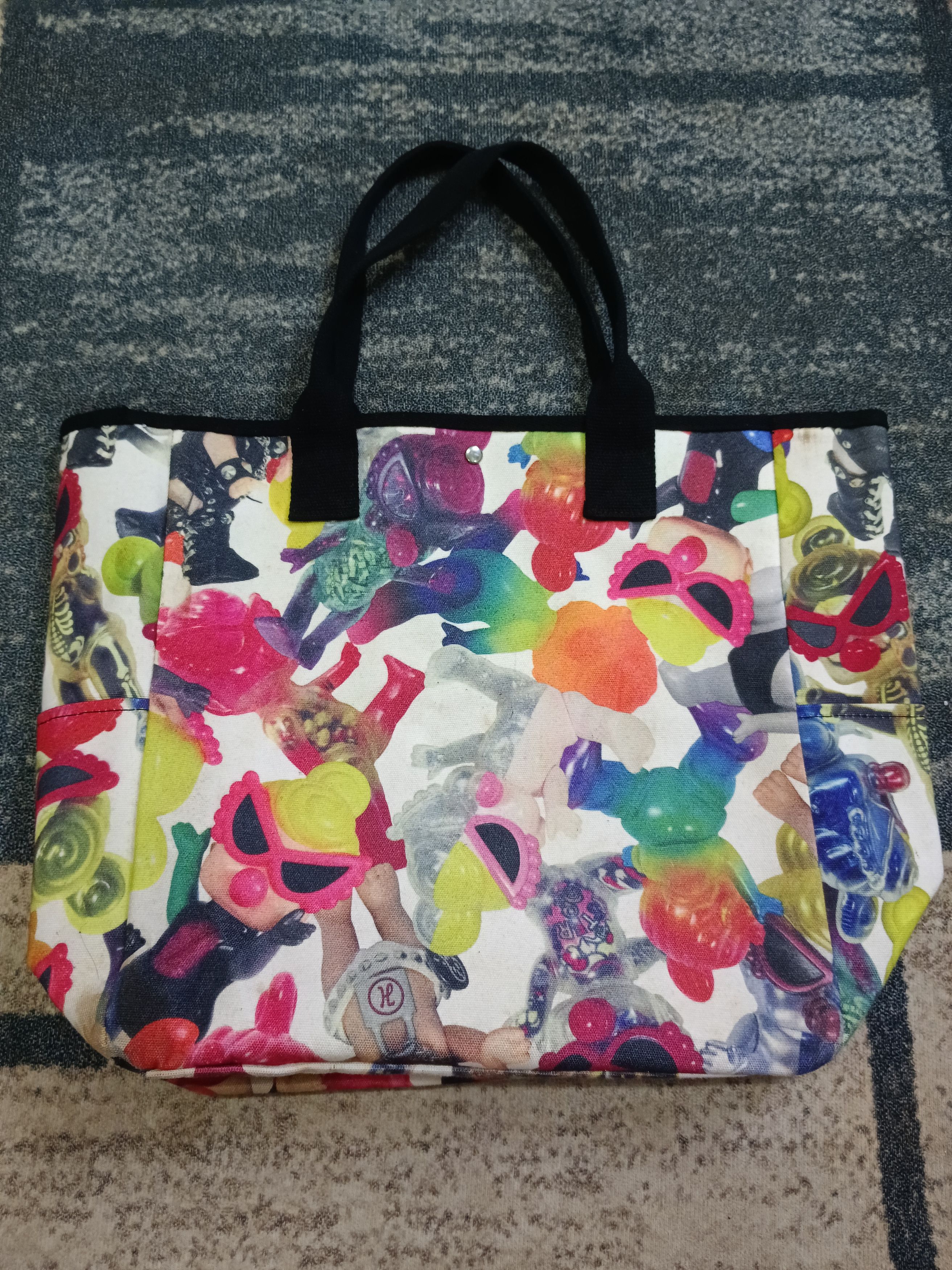 Hysteric Glamour HYSTERIC FULLPRINT CANVAS TOTE BAG Size ONE SIZE - 3 Thumbnail