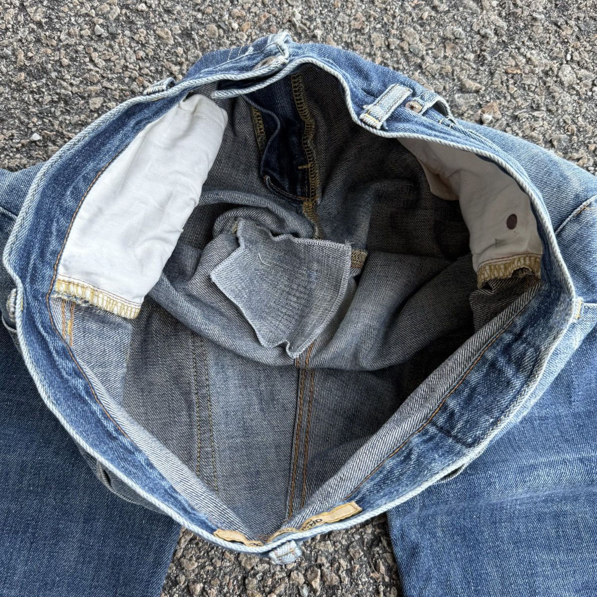 Japanese Brand W33 VINTAGE JAPANESE S002 FADED JEAN DENIM PANTS Size US 33 - 13 Thumbnail