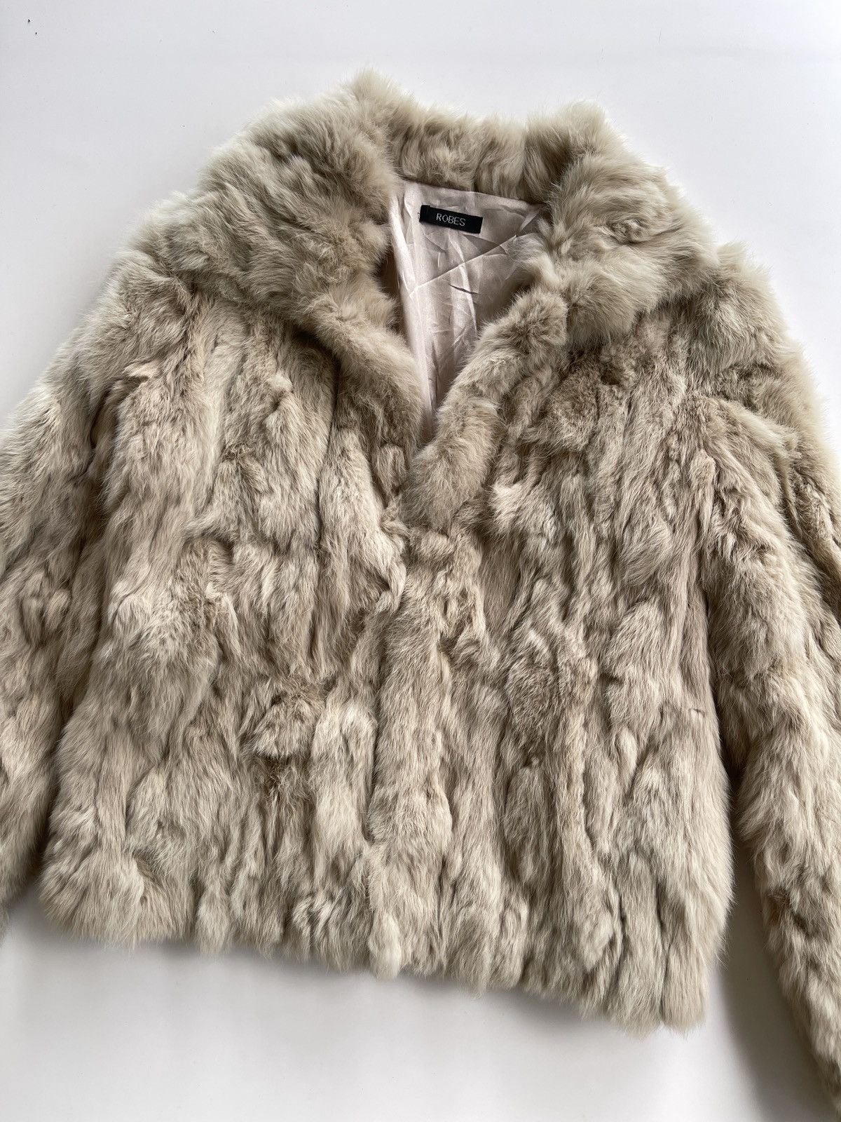 Vintage Vintage Robes Real Rabbit Fur Jacket Size M / US 6-8 / IT 42-44 - 9 Thumbnail