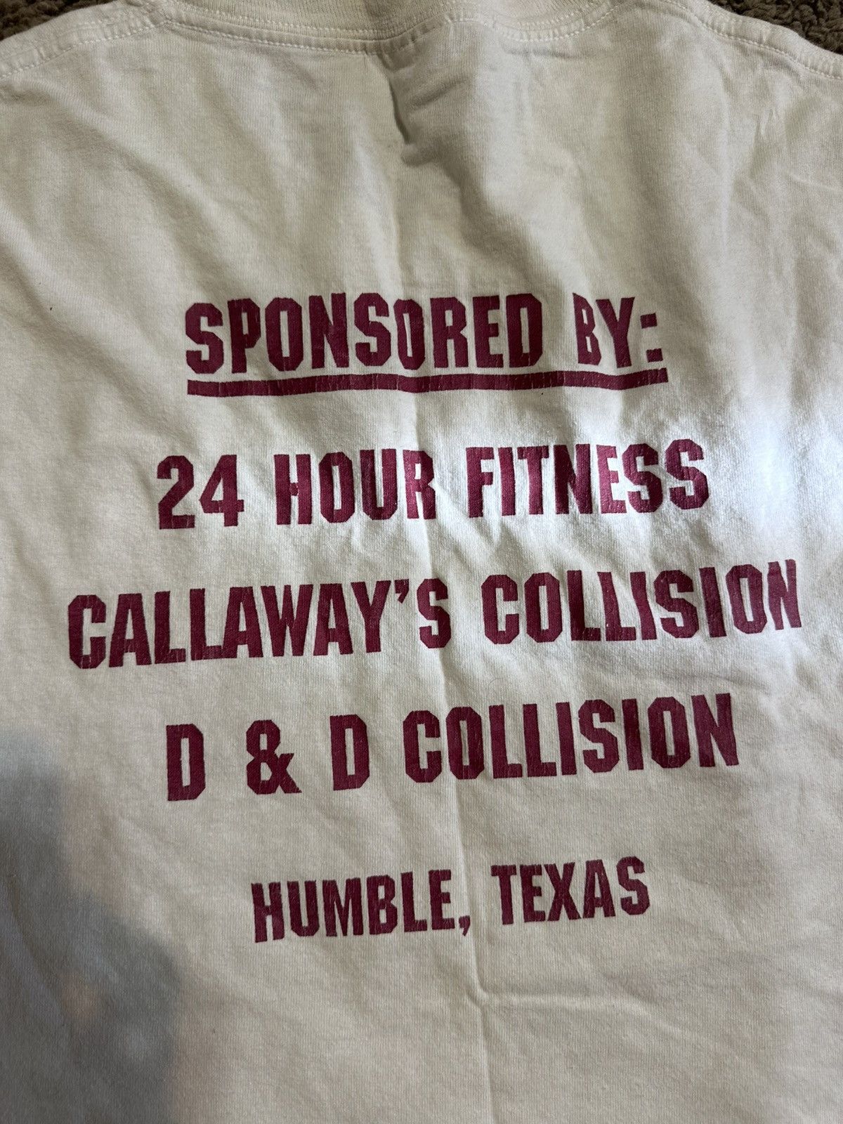 NCAA Vintage Hoop it up 3 on 3 “off white” shirt 90s size large Size US L / EU 52-54 / 3 - 7 Thumbnail