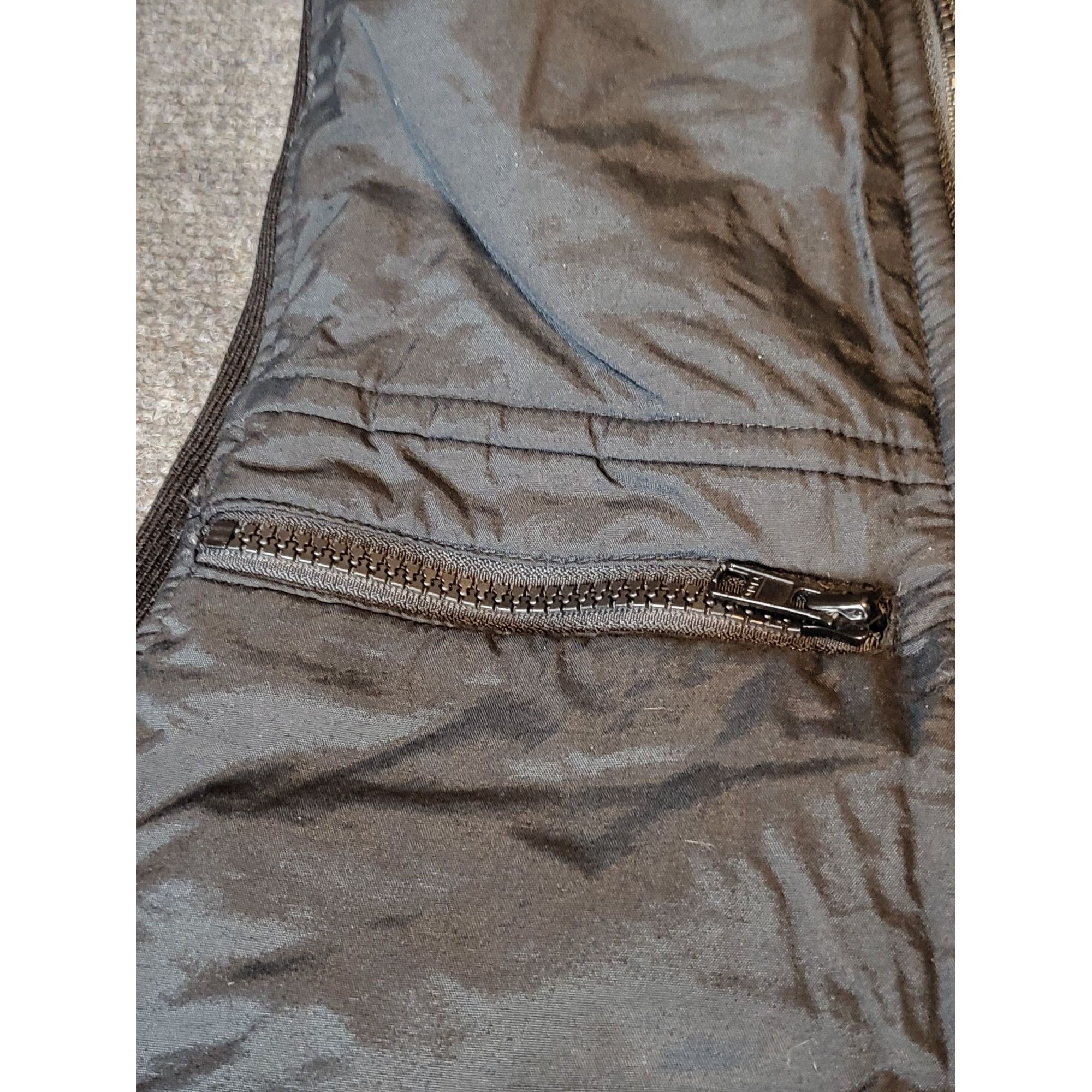 Other Vintage Lift Seven Ski Pants Women Sz 12 Black Nylon Insulat Size 34" / US 12 / IT 48 - 7 Thumbnail