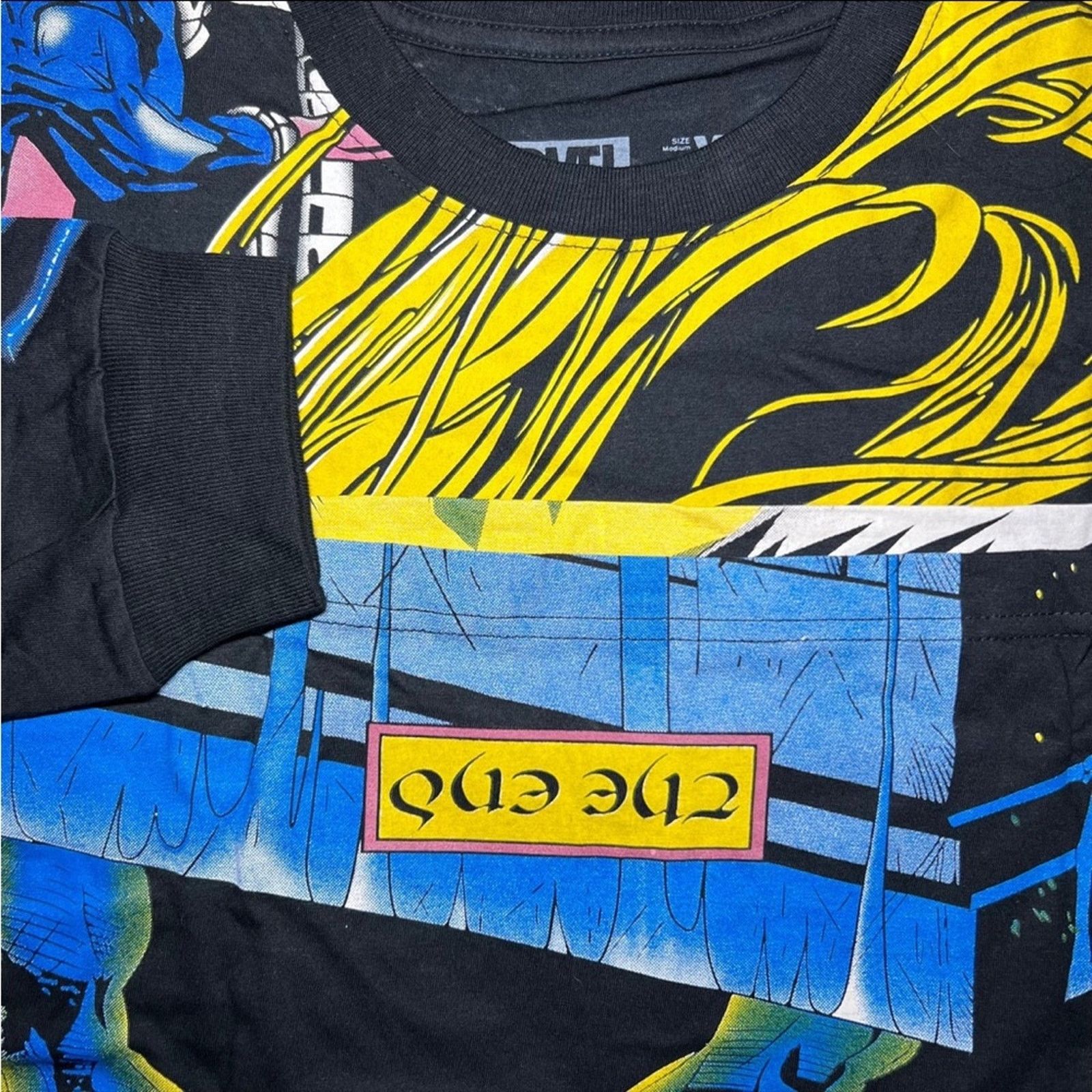 Marvel Comics NWT MARVEL THOR ALL OVER PRINT AOP HEAVY LONGSLEEVE SHIRT Size US XL / EU 56 / 4 - 7 Thumbnail