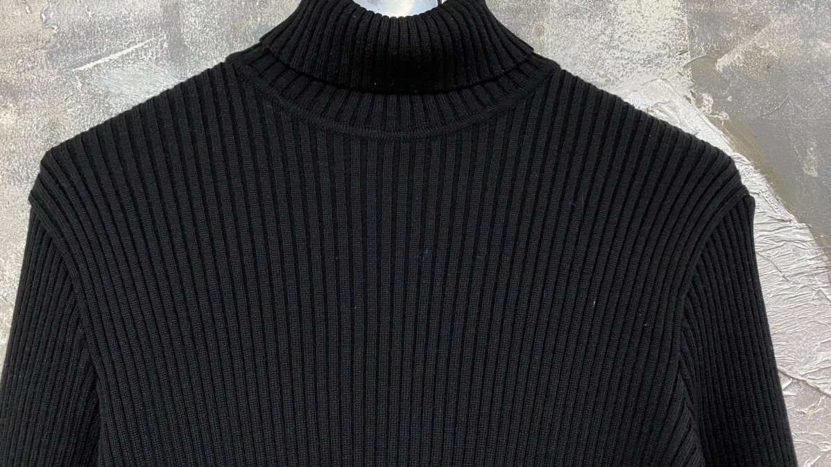 Celine Vintage 90s Celine Turtleneck Knitwear Sweater Size S / US 4 / IT 40 - 2 Thumbnail