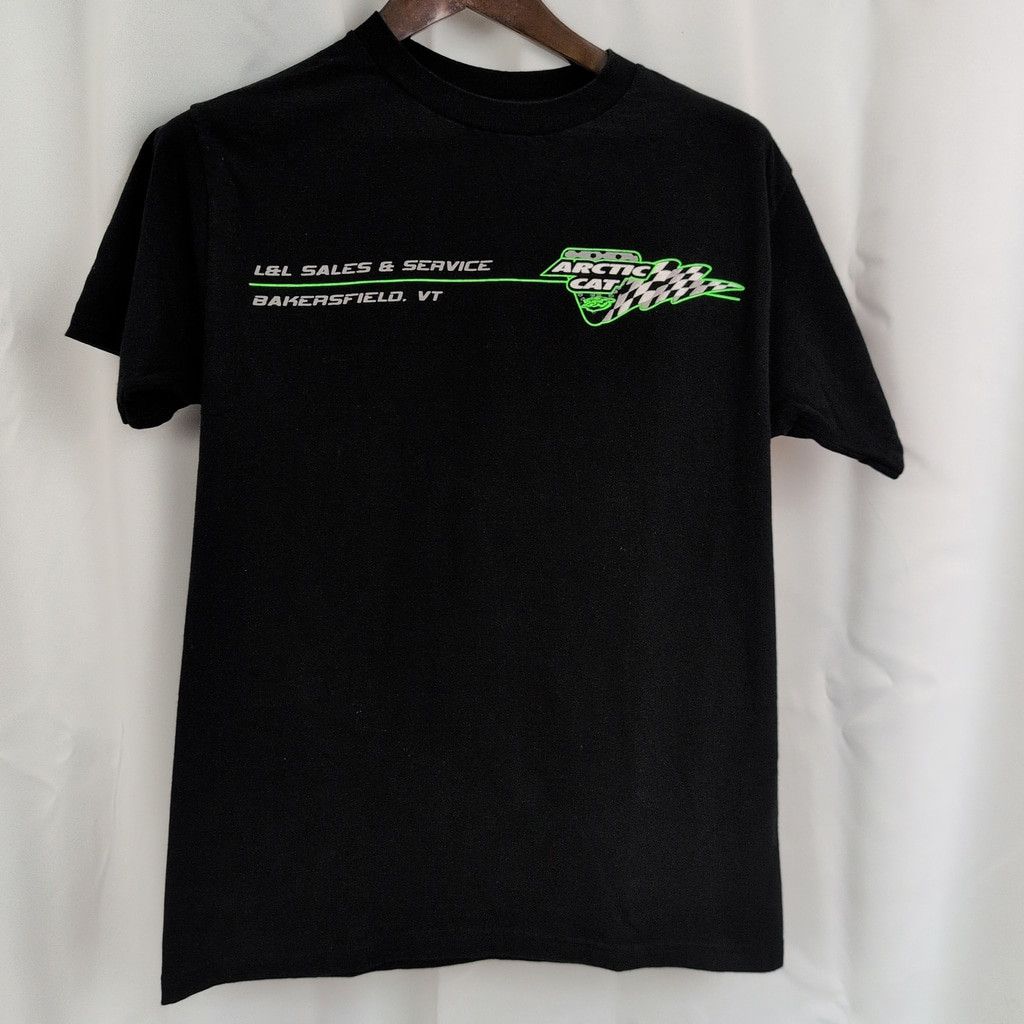 Fruit Of The Loom × Vintage Y2K Vintage Arctic Cat/Team Artic Black T-Shirt medium Size US M / EU 48-50 / 2 - 3 Thumbnail