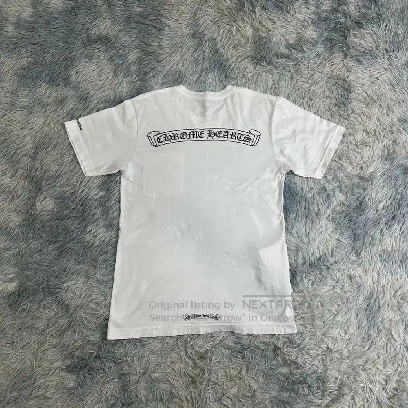 Chrome Hearts Chrome Hearts White Cotton Men's T-Shirt . Size US S / EU 44-46 / 1 - 2 Thumbnail