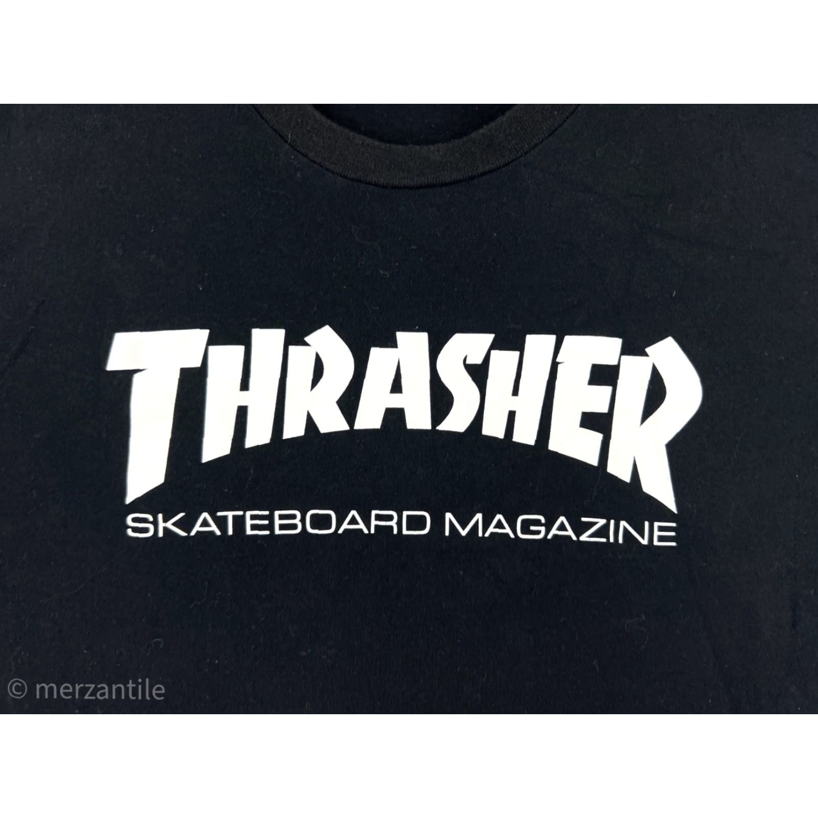 Thrasher Thrasher Shirt Mens Medium Black Logo Skate Beach Retro 100% Cotton Skateboard 90s Size US M / EU 48-50 / 2 - 3 Thumbnail