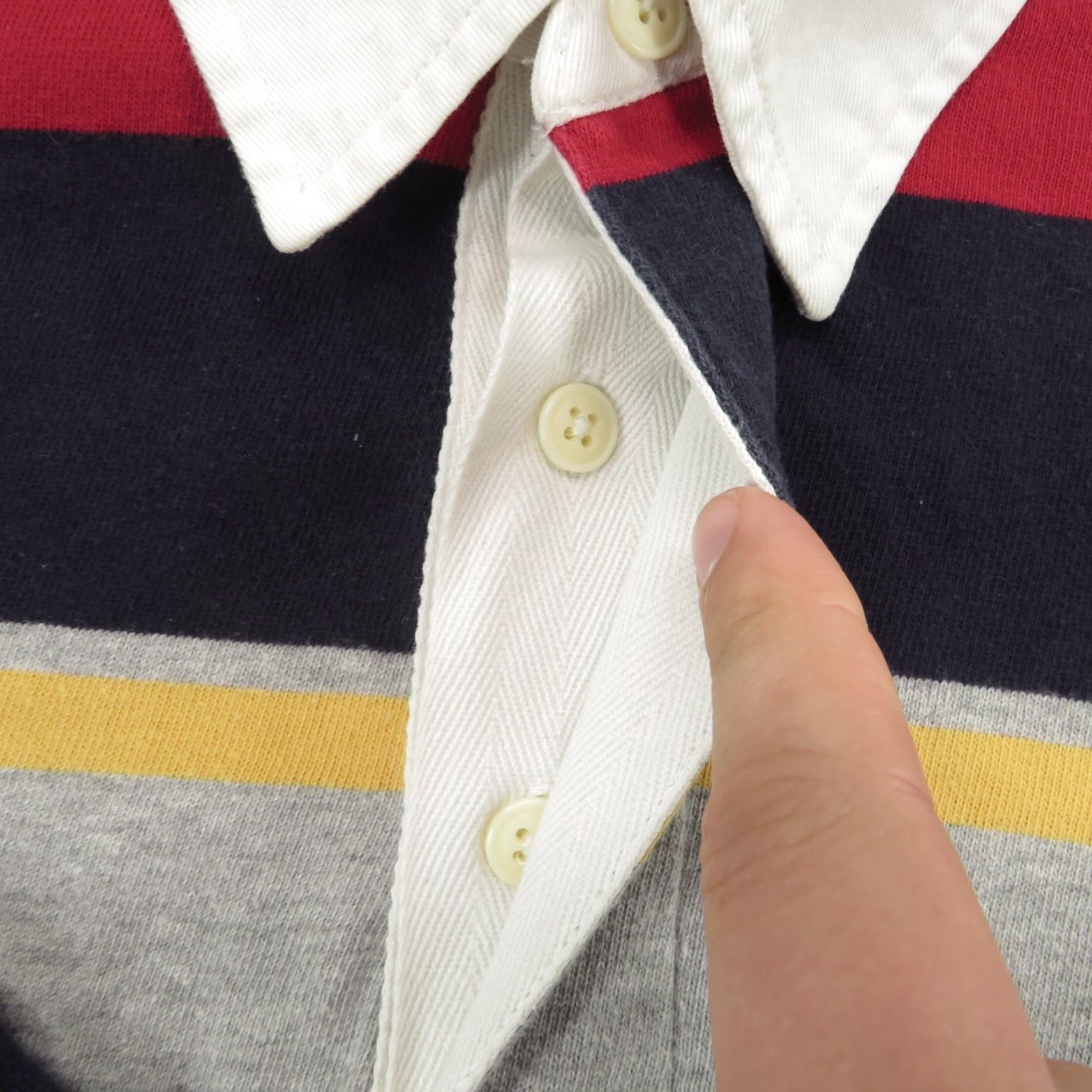 Chaps VINTAGE Chaps Ralph Lauren Polo Shirt Men Large Heavyweight Rugby Crest 90s Logo Size US L / EU 52-54 / 3 - 4 Thumbnail