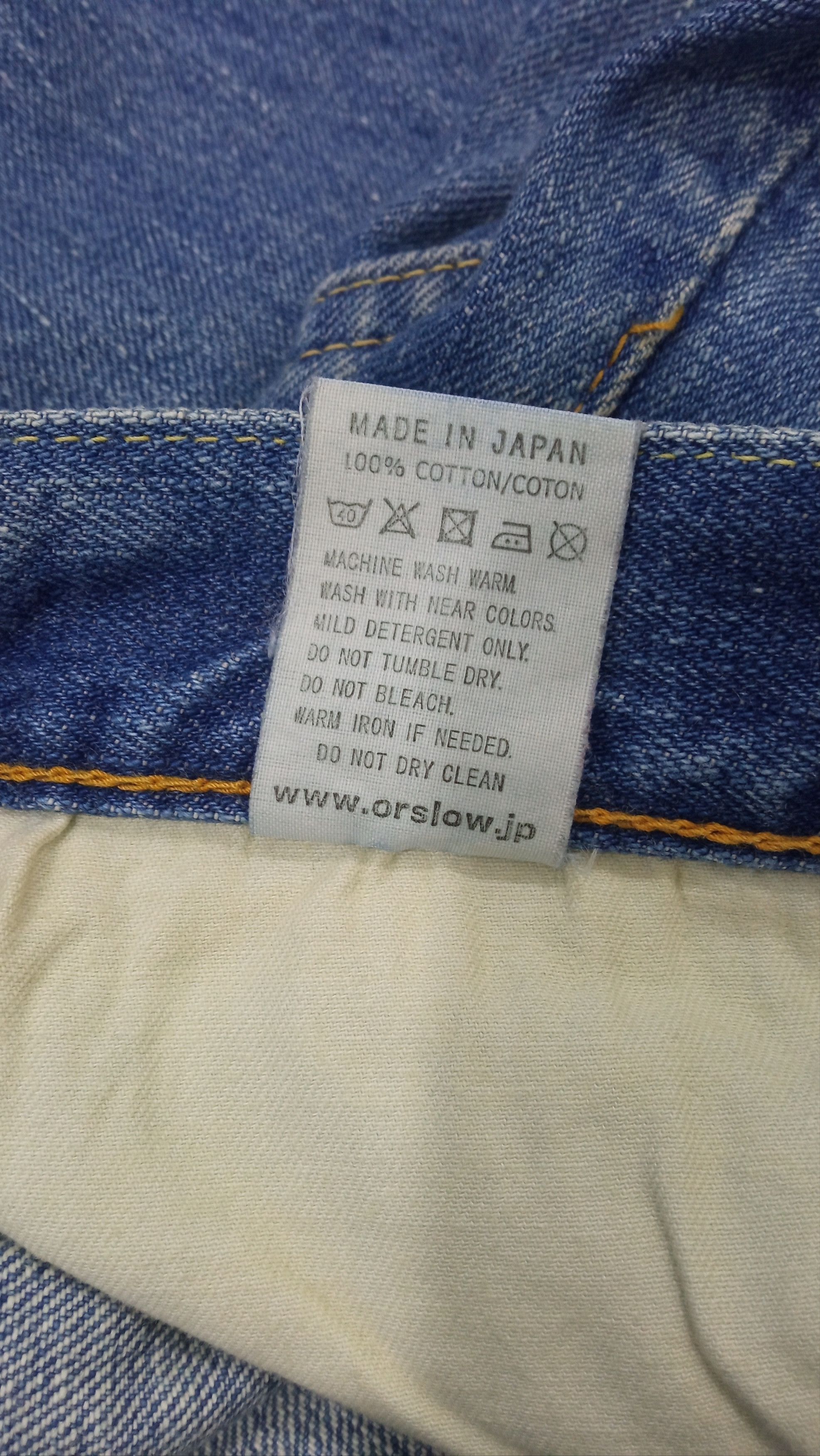 Orslow 🔥🔥Orslow Selvedge Jeans Denim Size US 30 / EU 46 - 23 Thumbnail