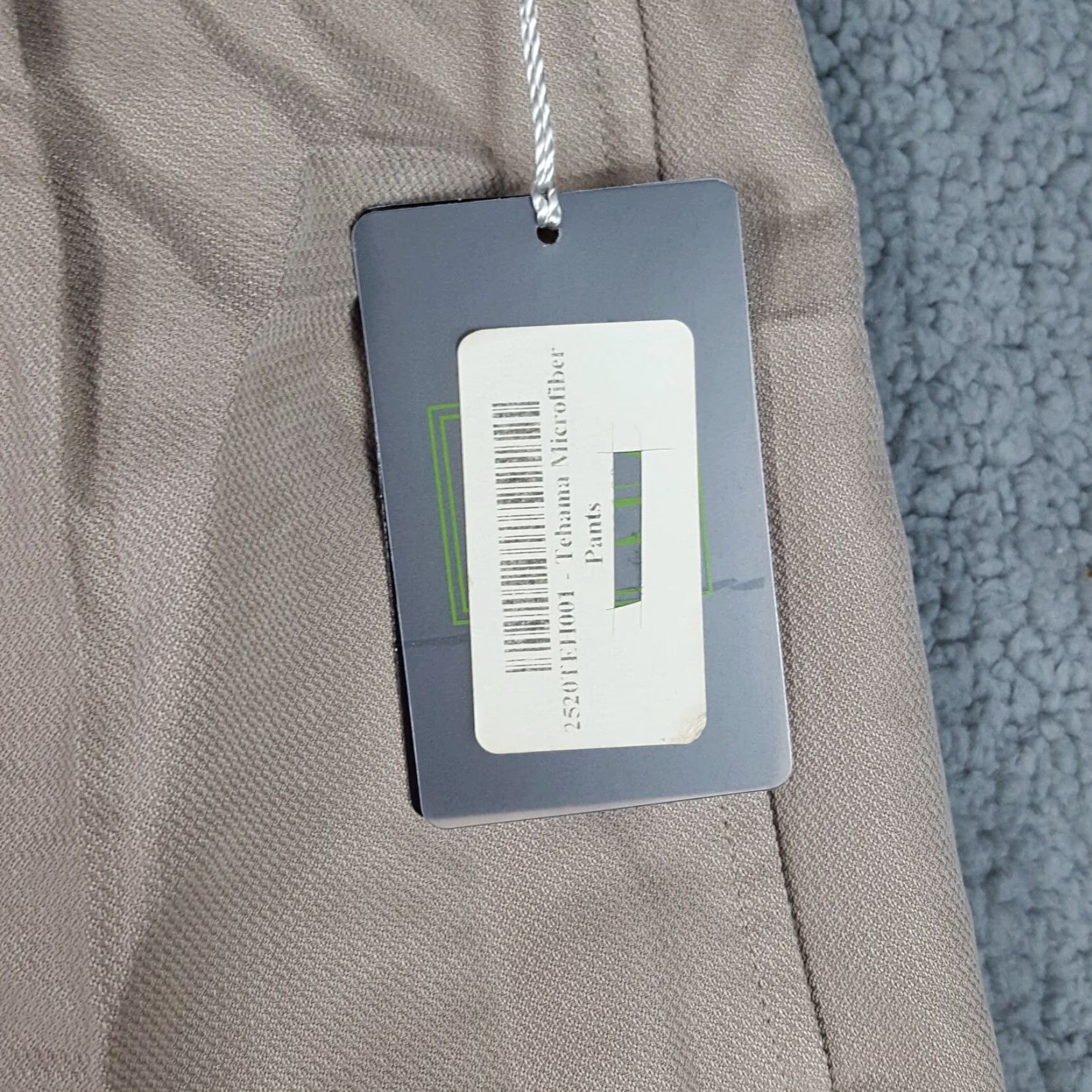Vintage VINTAGE Tehama Pants Chino Men Beig e Knit Pleated Tapered Leg Golf Size 40x32 Athletic Preppy 90s Workwear Mens Size US 40 / EU 56 - 3 Thumbnail