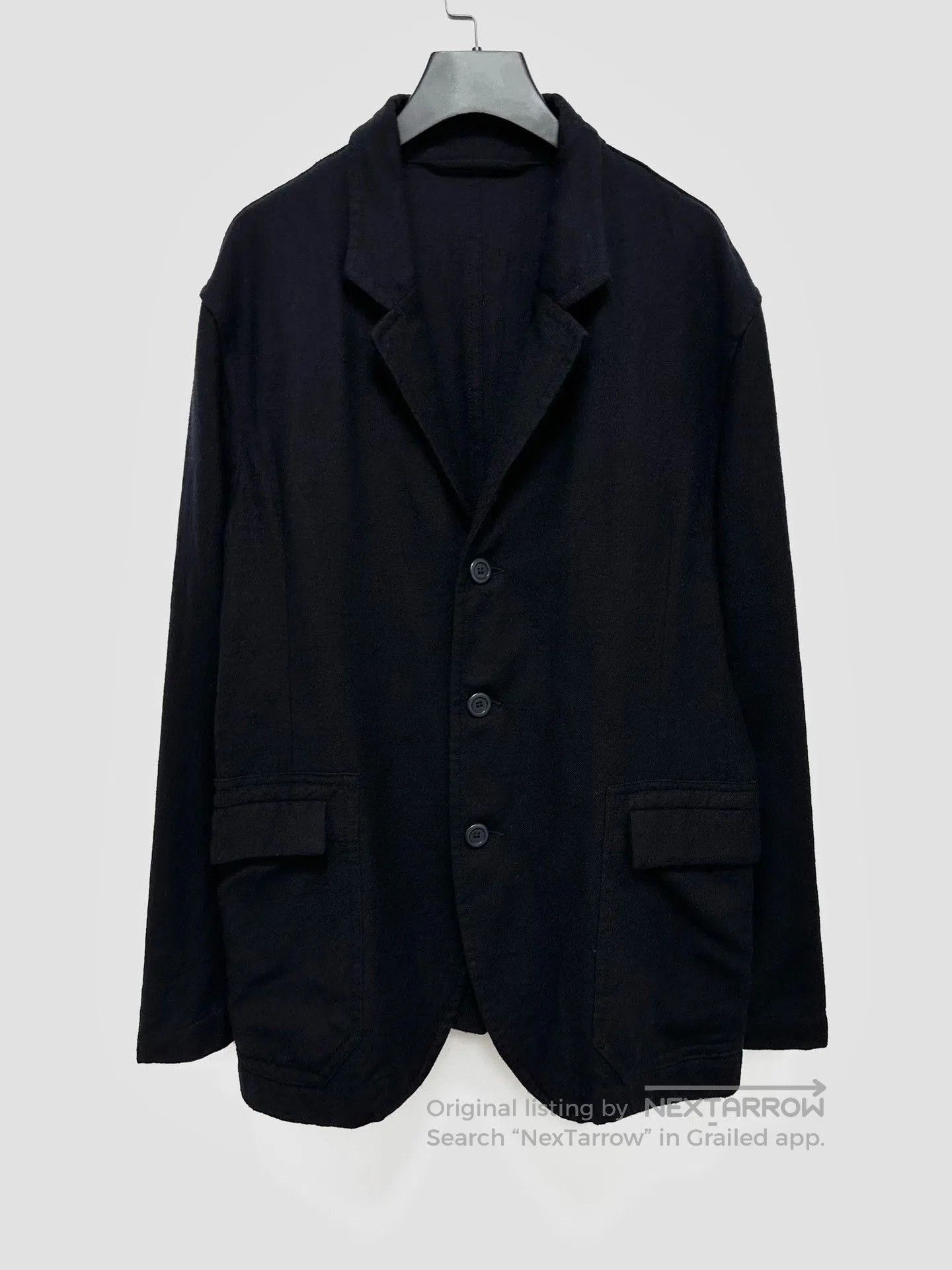 Casey Casey Casey Casey Wool Black Blue Coat. Size US S / EU 44-46 / 1 - 1 Thumbnail