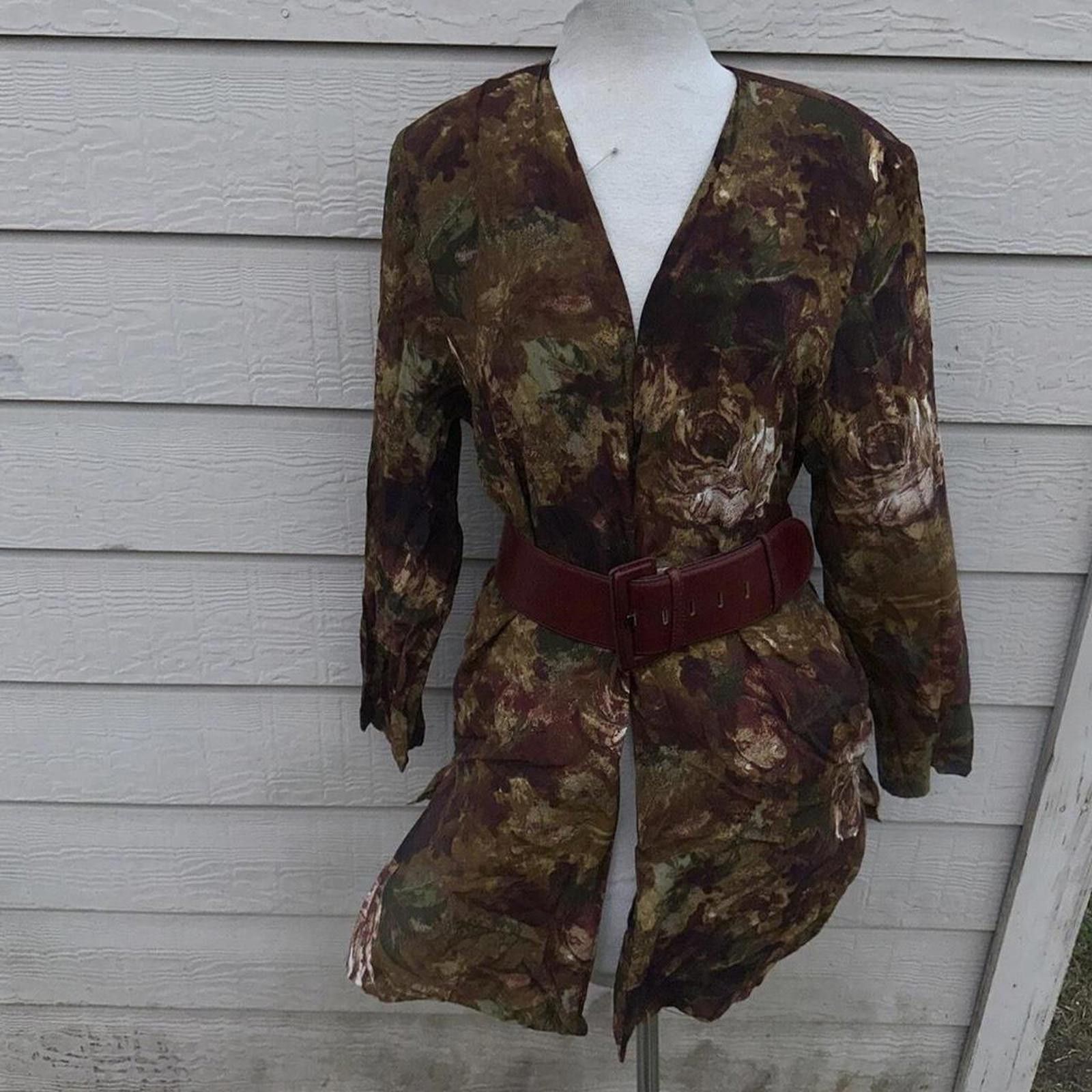 Other VTG AKF New York Tunic Womens Medium Set Skirt Open Tunic Size M / US 6-8 / IT 42-44 - 2 Thumbnail