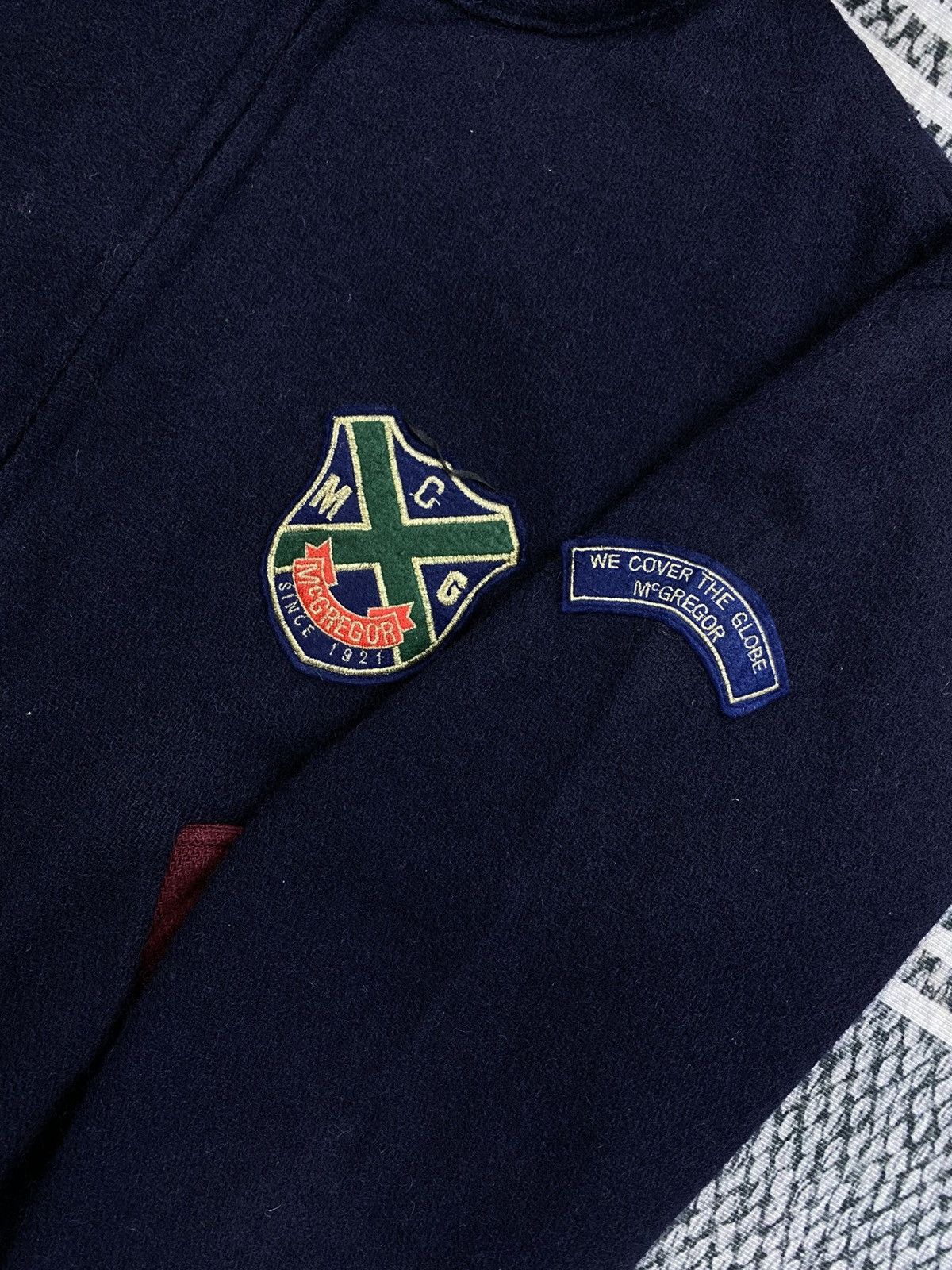 McGregor Vtg McGregor Hybrid Hooded Wool Jacket Size US M / EU 48-50 / 2 - 7 Thumbnail
