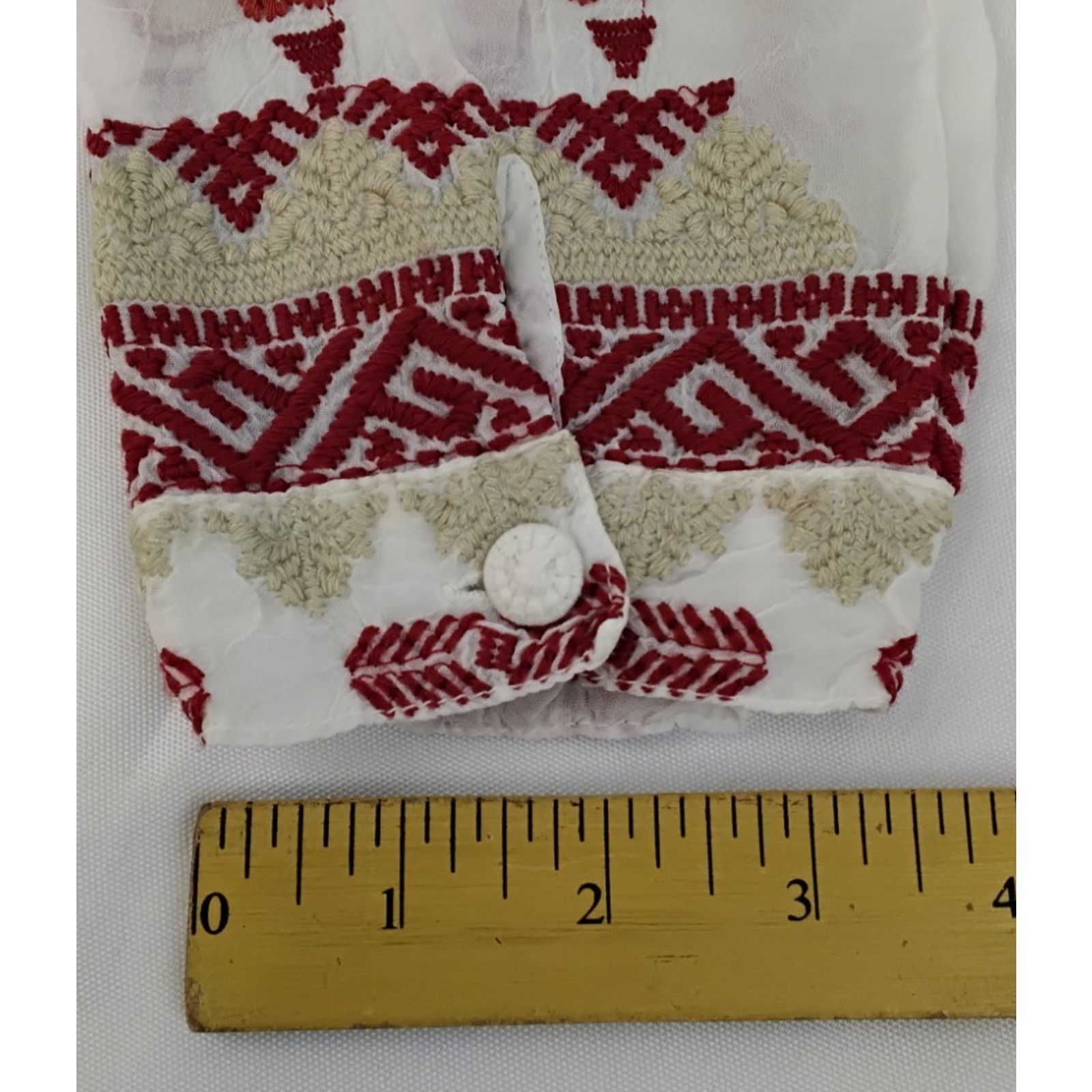 Johnny Was Johnny Was Embroidered Top Women's Small Boho Multicolor Size S / US 4 / IT 40 - 12 Thumbnail