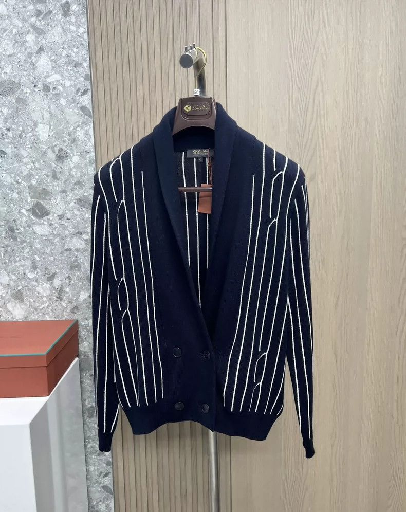 Loro Piana LORO PIANA A wool knit cardigan Size US L / EU 52-54 / 3 - 1 Thumbnail