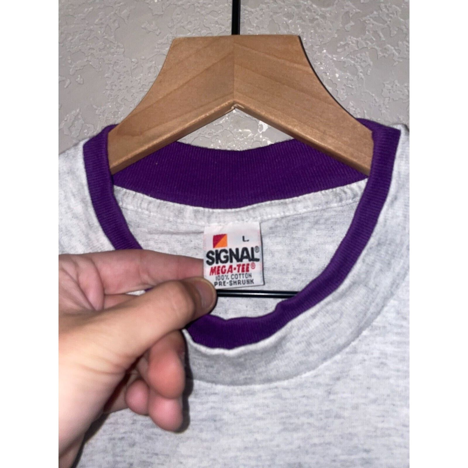 Signal Sport Vintage Purgatory Shirt Baywood Park CO Test Print Ski 90s L Size US L / EU 52-54 / 3 - 10 Thumbnail