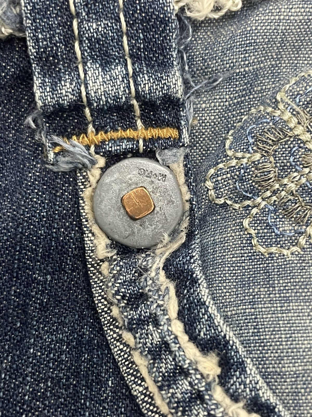 Marithe + Francois Girbaud × Seditionaries OFFER☄️Marithe Francois Girbaud Short Denim Jeans Size US 32 / EU 48 - 18 Thumbnail