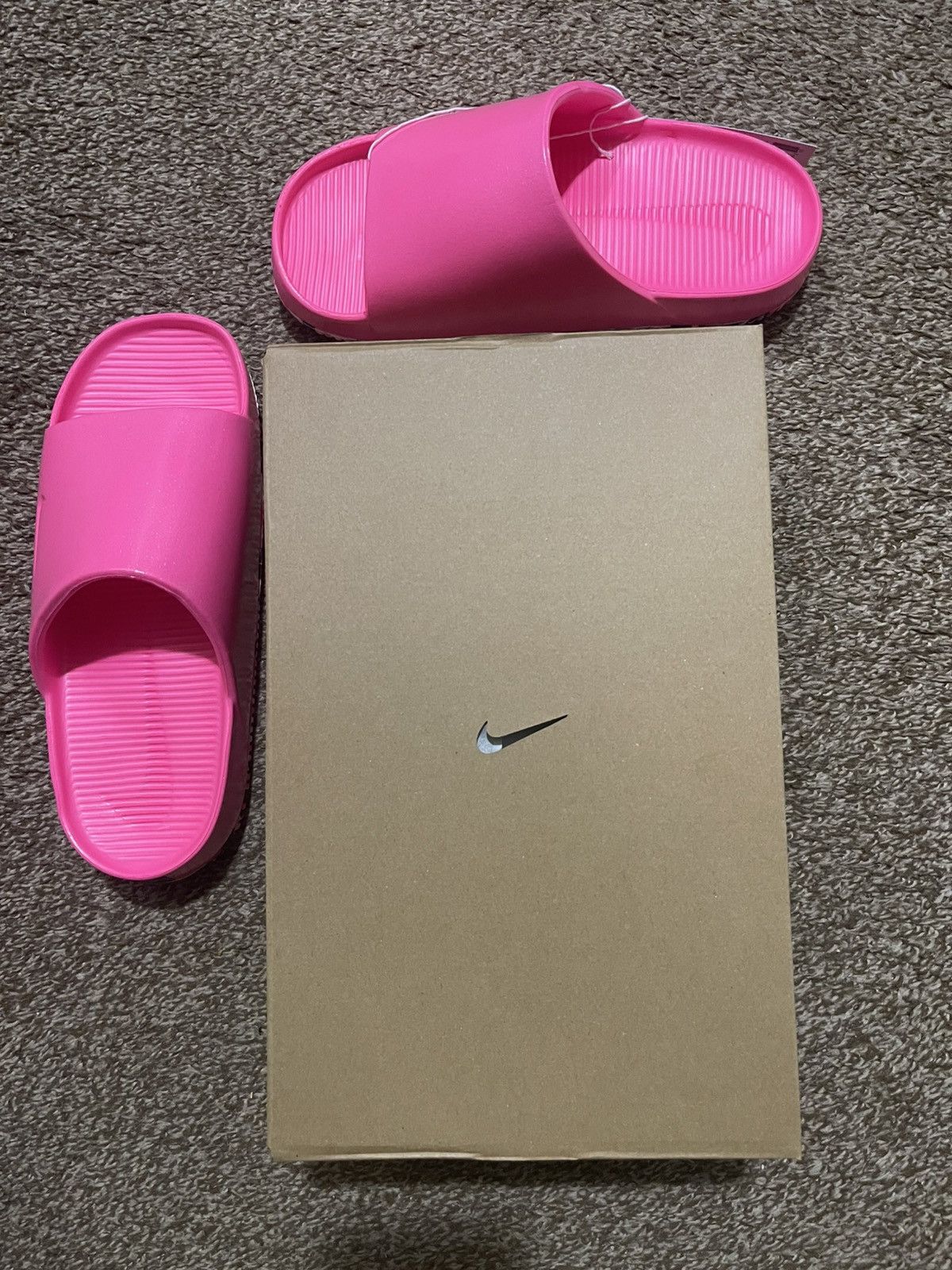 Nike *New* Nike A'ja Wilson A'One Calm Slide - Hyper Pink Size US 10 / IT 40 - 9 Thumbnail