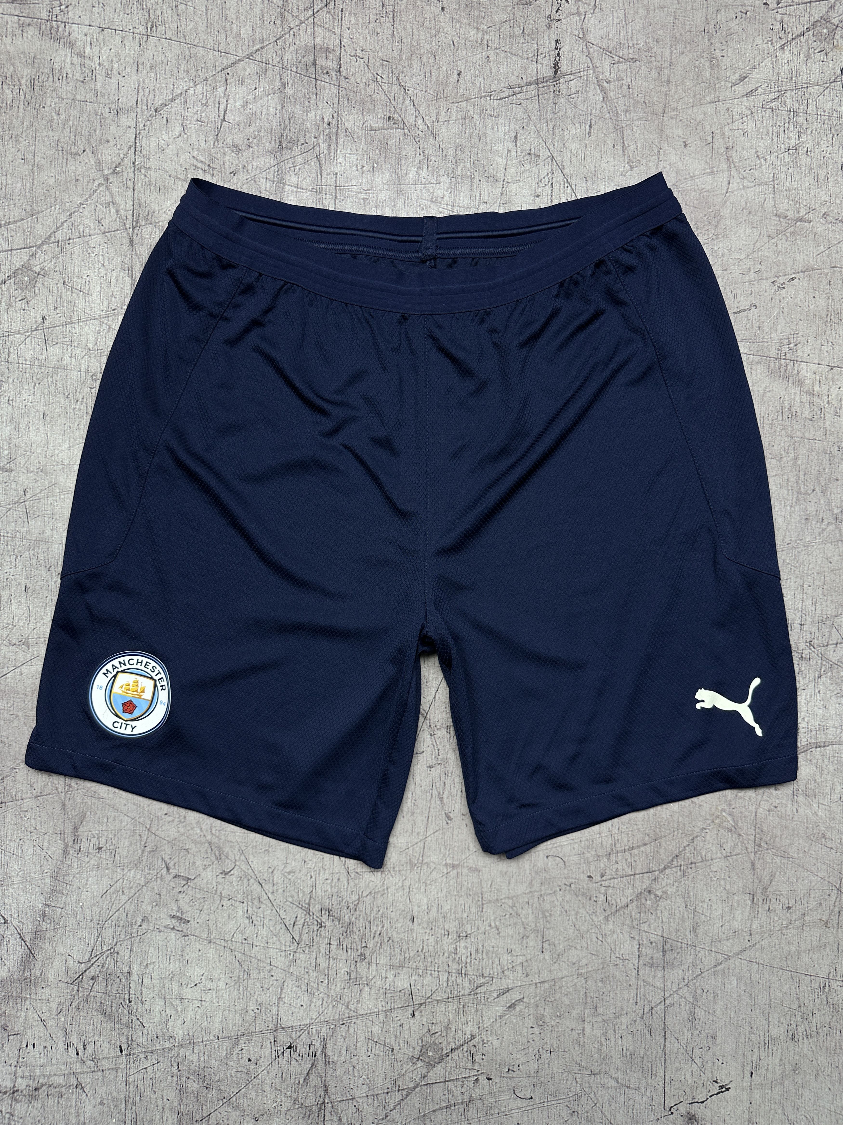 Puma Puma Manchester City FC Mens Soccer Football Shorts Size US 34 / EU 50 - 1 Thumbnail