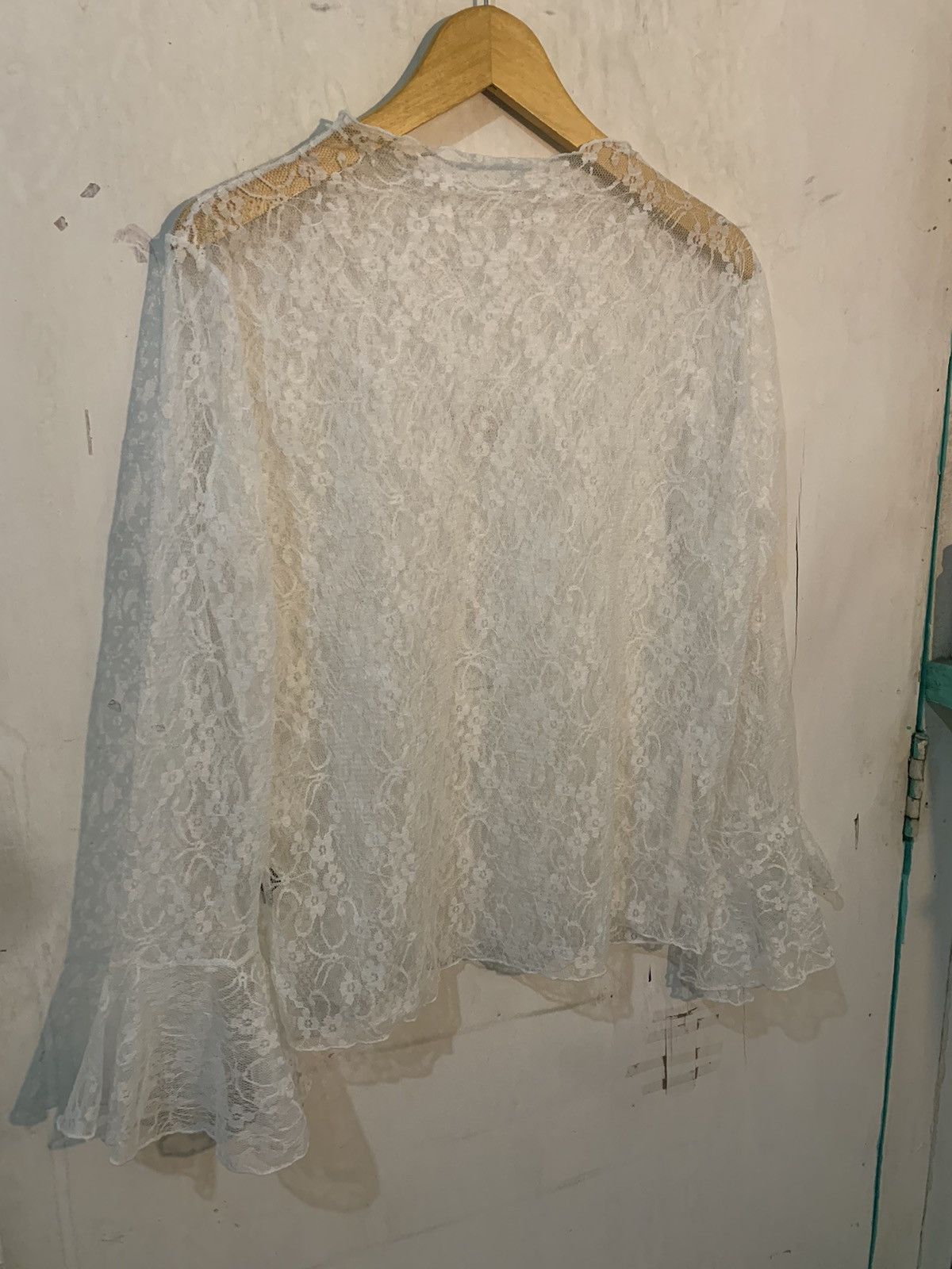 Hysteric Glamour × If Six Was Nine × Le Grande Bleu (L.G.B.) Japanese floral long-sleeved mesh t-shirt Size US L / EU 52-54 / 3 - 6 Thumbnail