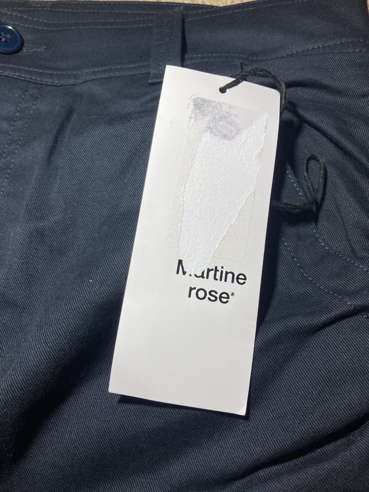 Martine Rose New SS23 Martine Rose Pulled Cargo Trouser Navy 2023 Travis Size US 30 / EU 46 - 3 Thumbnail
