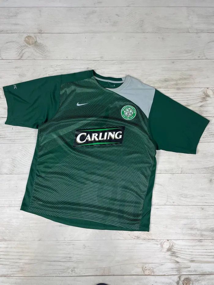 Nike Nike Celtic 2008 2009 Training Shirt Soccer Jersey Size US L / EU 52-54 / 3 - 1 Thumbnail